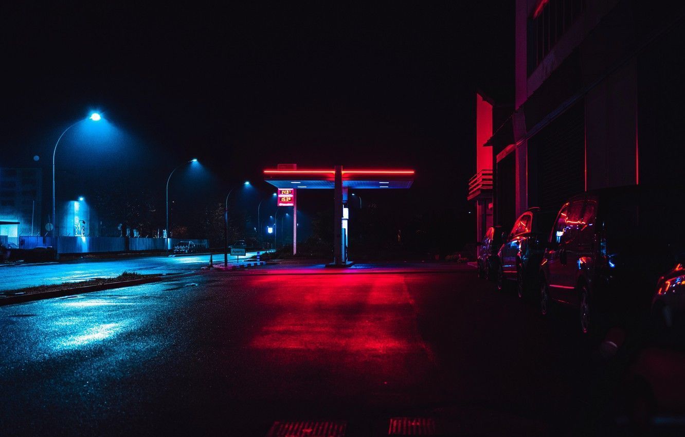 1332x850 Gas Station Wallpaper