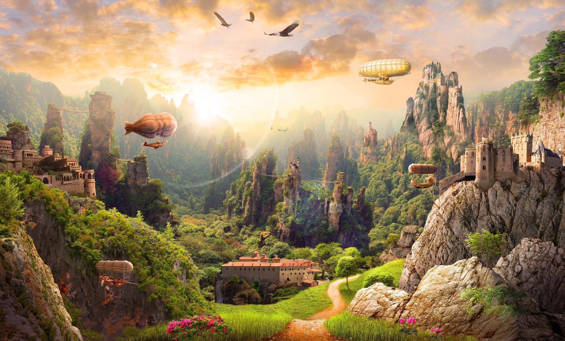 1920x1158 Jungle fantasy