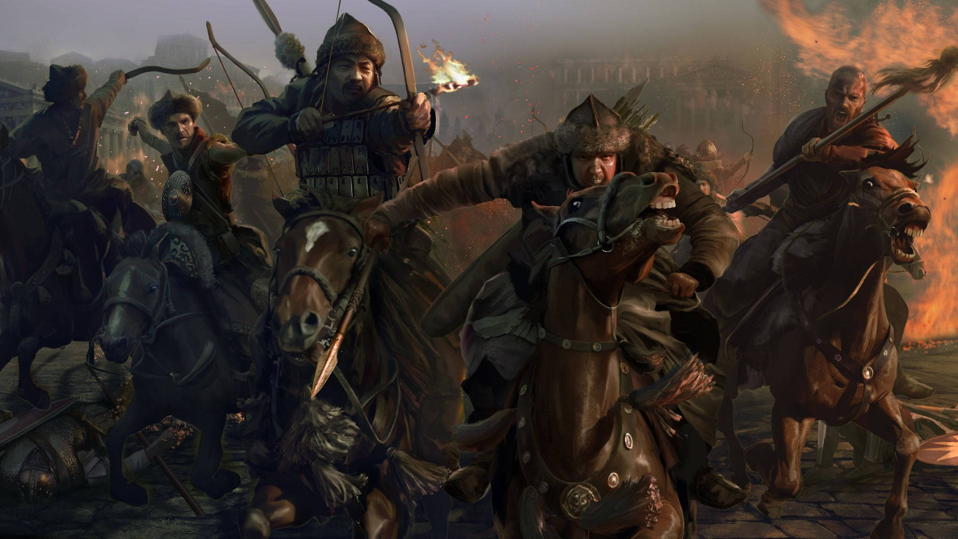 1920x1080 Download Total War Attila Mongolian Warriors Wallpaper