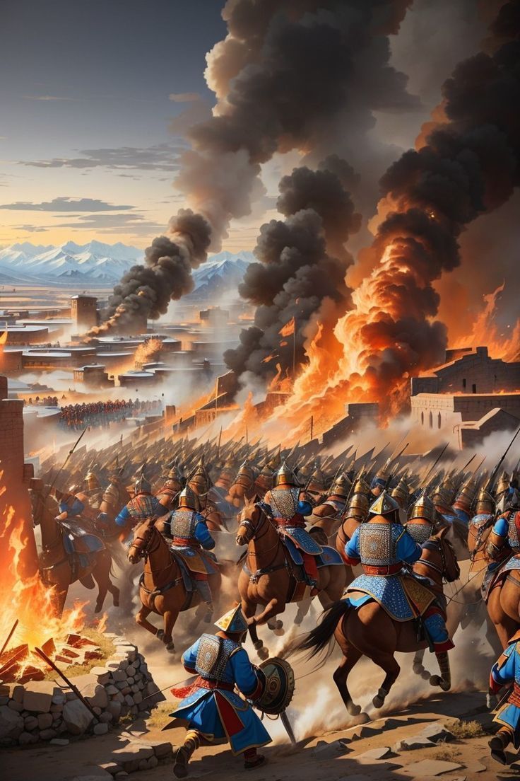 736x1104 Genghis Khan