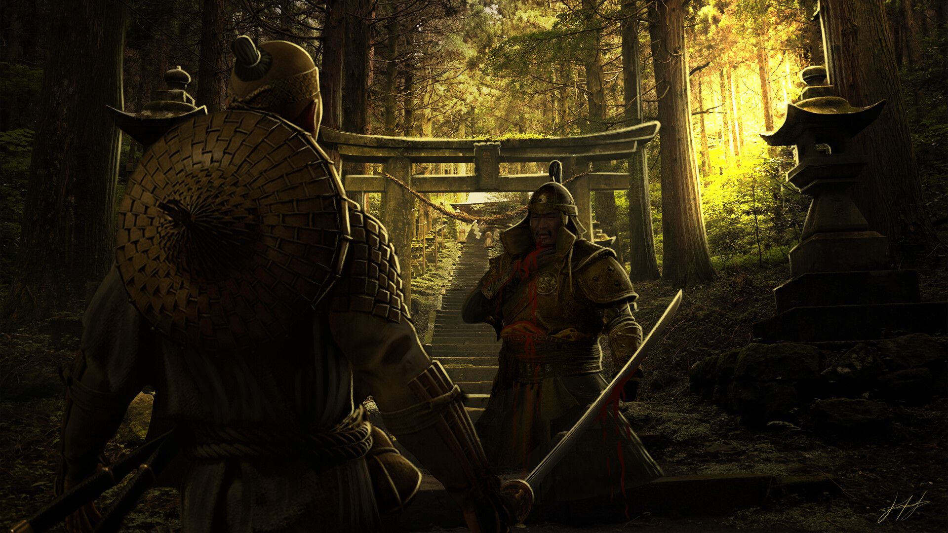 1920x1080 Japan Mongol Concept Art: The Invasion Of Tsushima