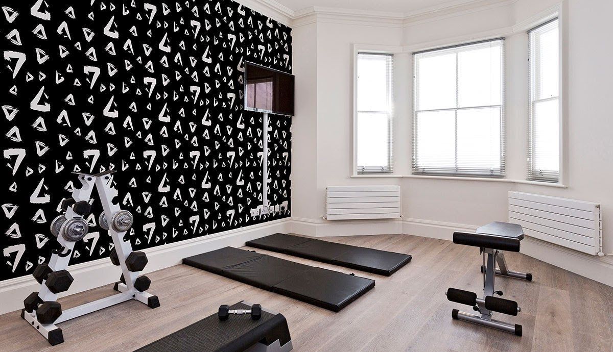 1200x690 Decorating A Home Gym. Inspiration From Walls By Me