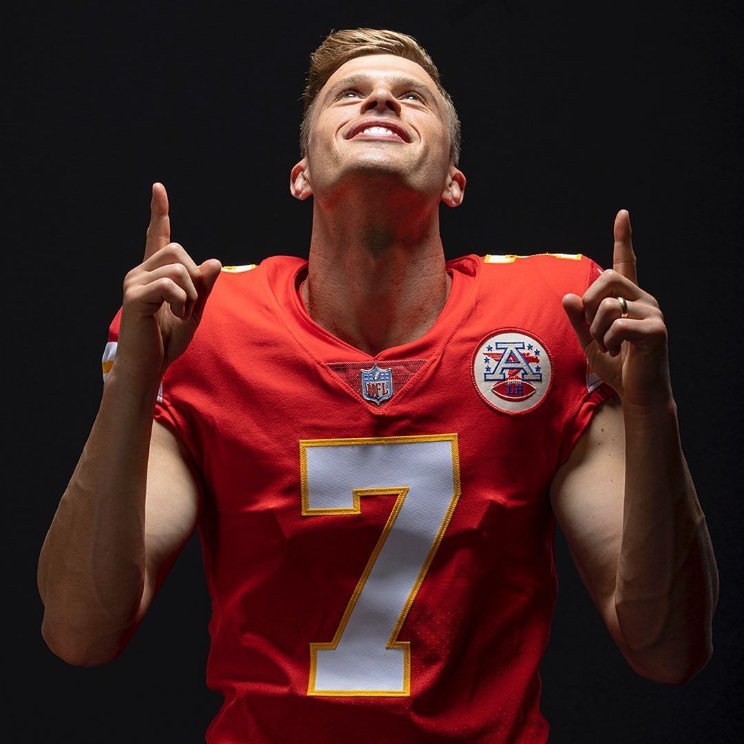 1080x1080 Kansas City Chiefs on Instagram: “Harrison Butker appreciation post 7️⃣”. Kc chiefs football, Kansas city chiefs, Kansas city chiefs football