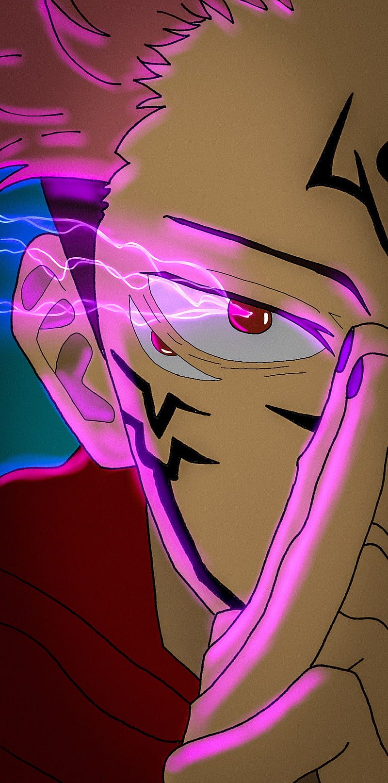 800x1613 Sukuna, super, jujutsukaisen, god, HD