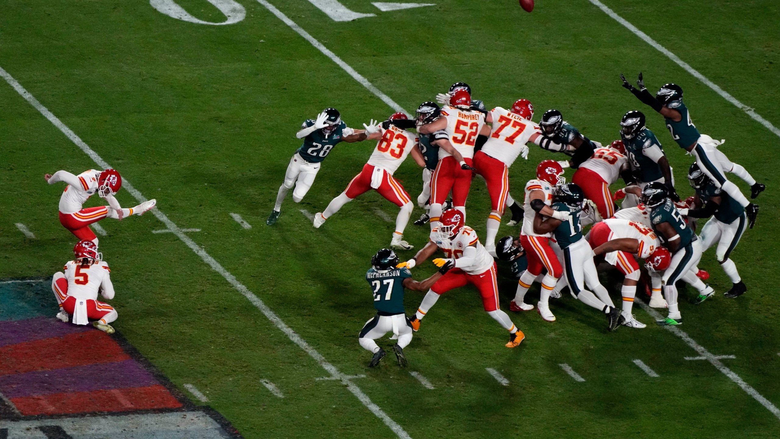 2560x1440 Super Bowl Magic: Mahomes, Chiefs Beat Eagles 38 35. FOX 5 San Diego