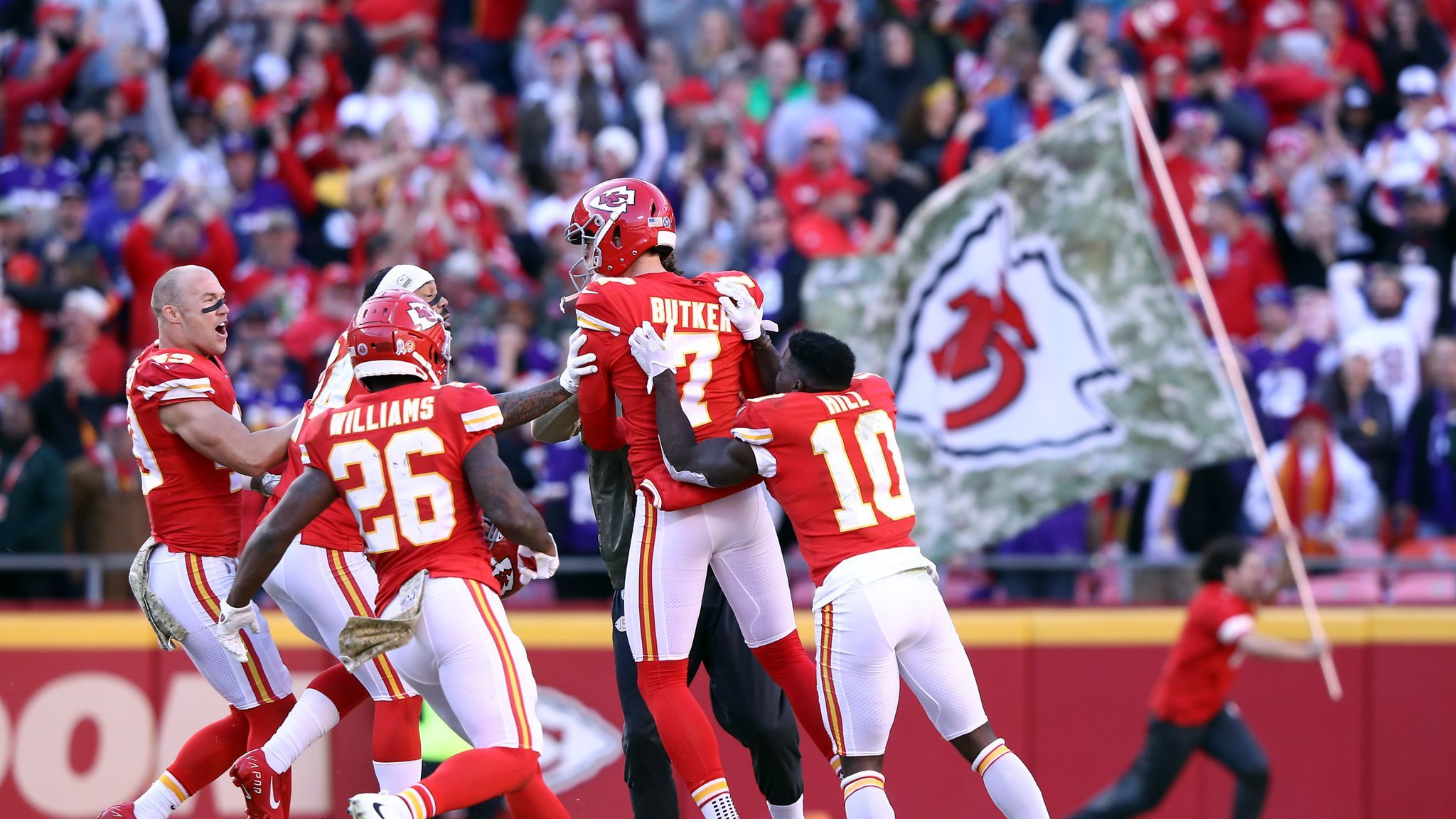 2048x1152 Minnesota Vikings 23 26 Kansas City Chiefs: Harrison Butker's Late Field Goal Wins It For Chiefs