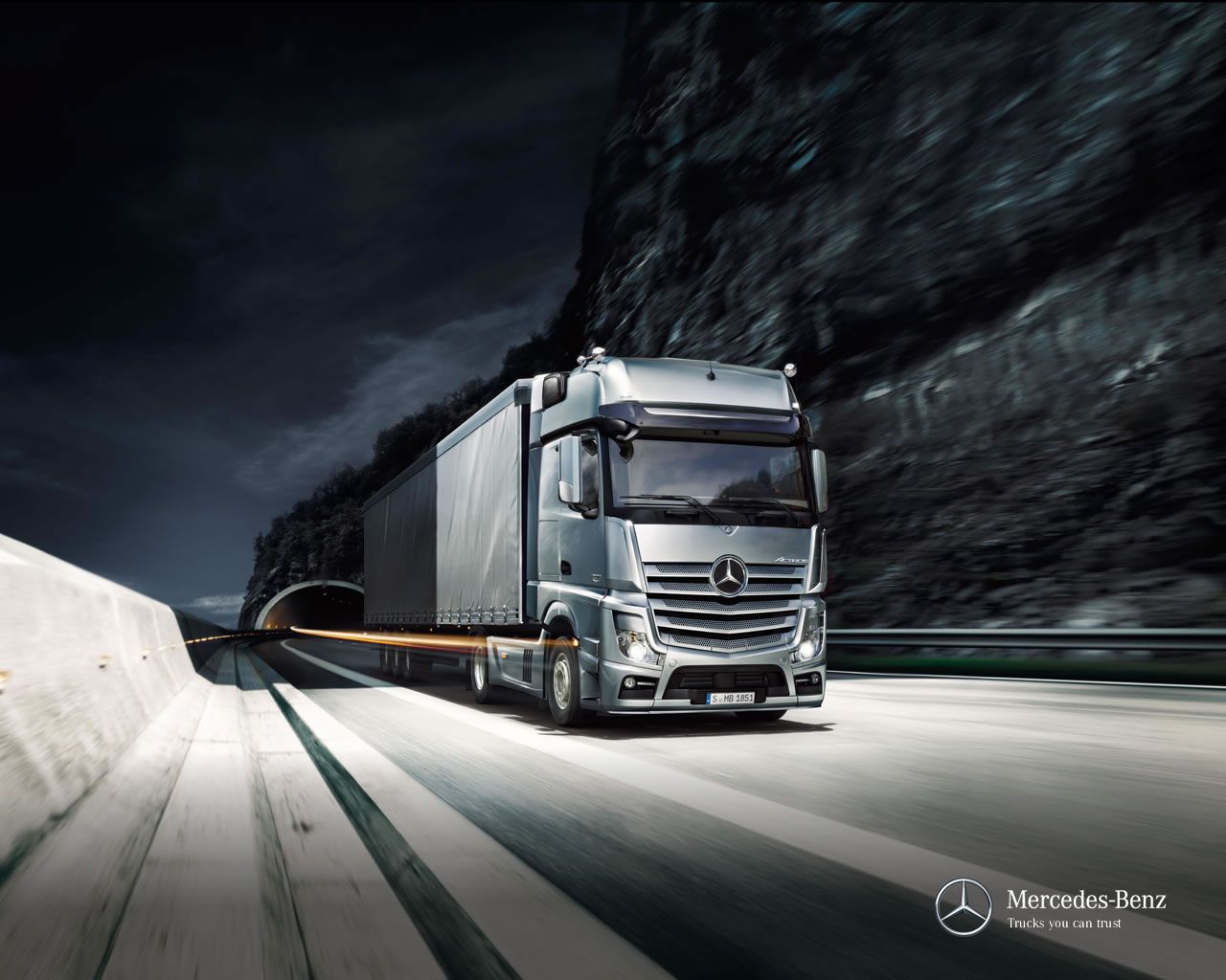 1280x1024 Mercedes Benz Actros: Wallpaper. The World Of Mercedes Benz AMG