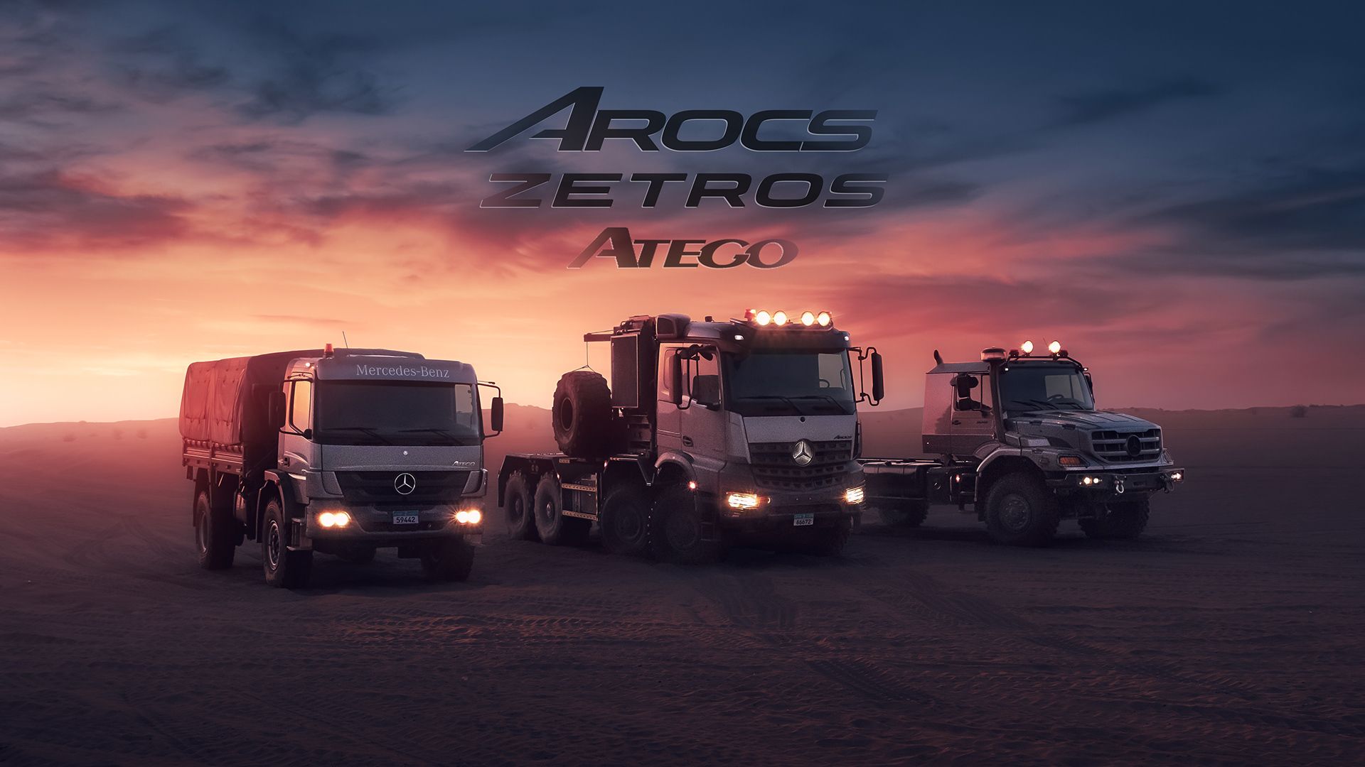 1920x1080 Mercedes Benz Military Trucks. Behance