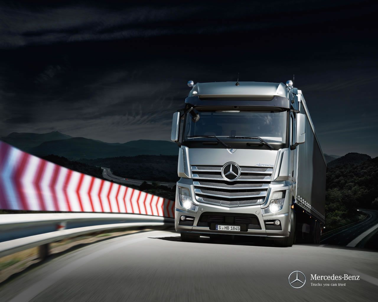 1280x1024 Mercedes Benz Actros: Wallpaper. The World Of Mercedes Benz AMG