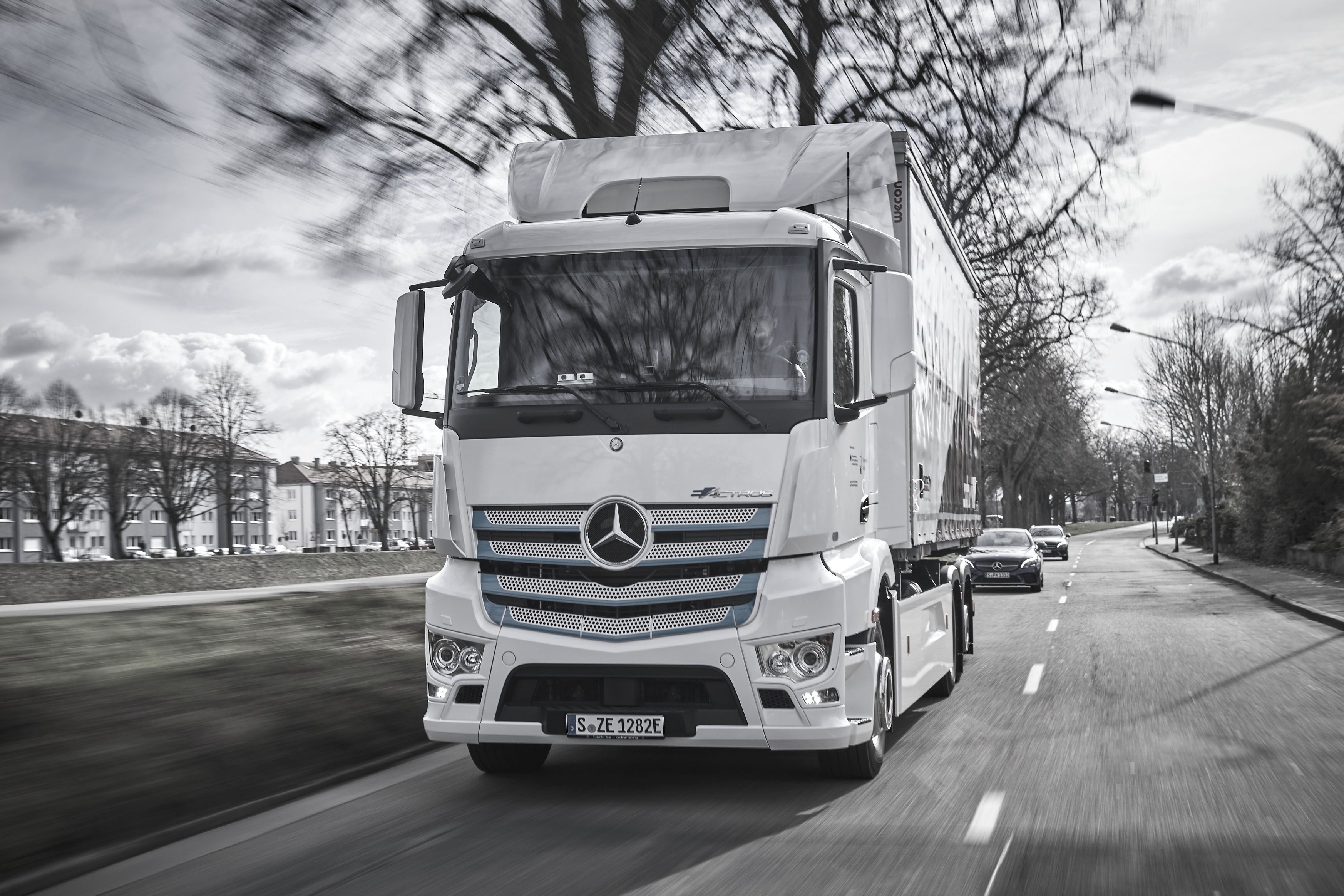 3491x2327 Download Vehicle Mercedes Benz Actros HD Wallpaperx2327