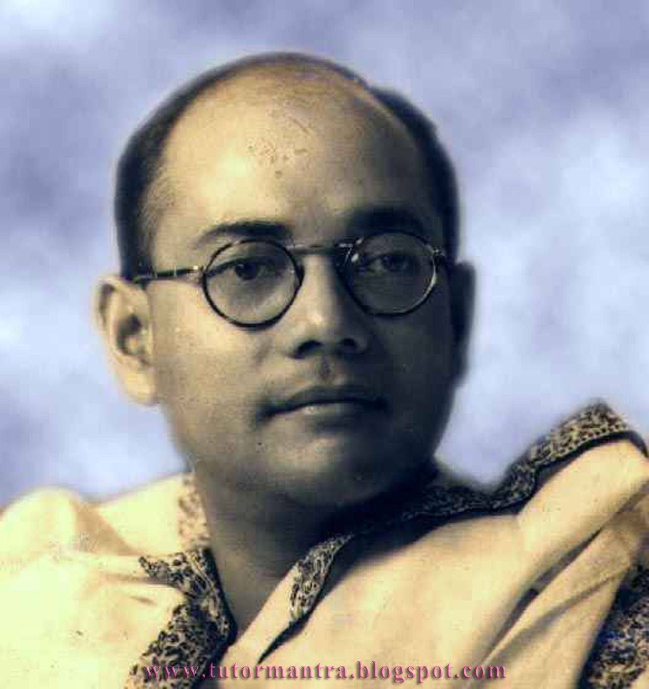 1313x1393 Download Old Photo Of Netaji Bose Wallpaper