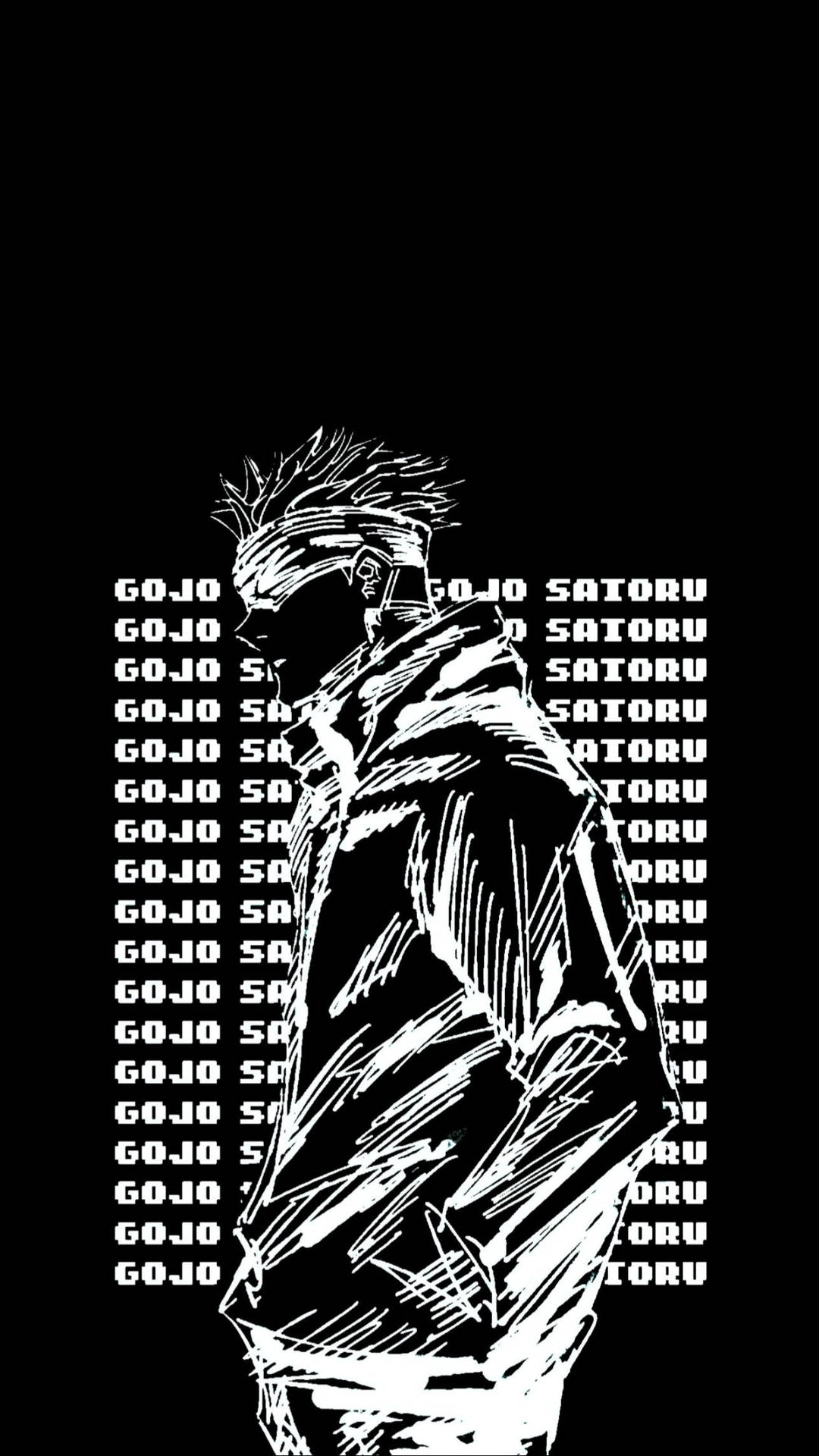 1080x1920 Download Black Aesthetic Anime Jujutsu Kaisen Wallpaper