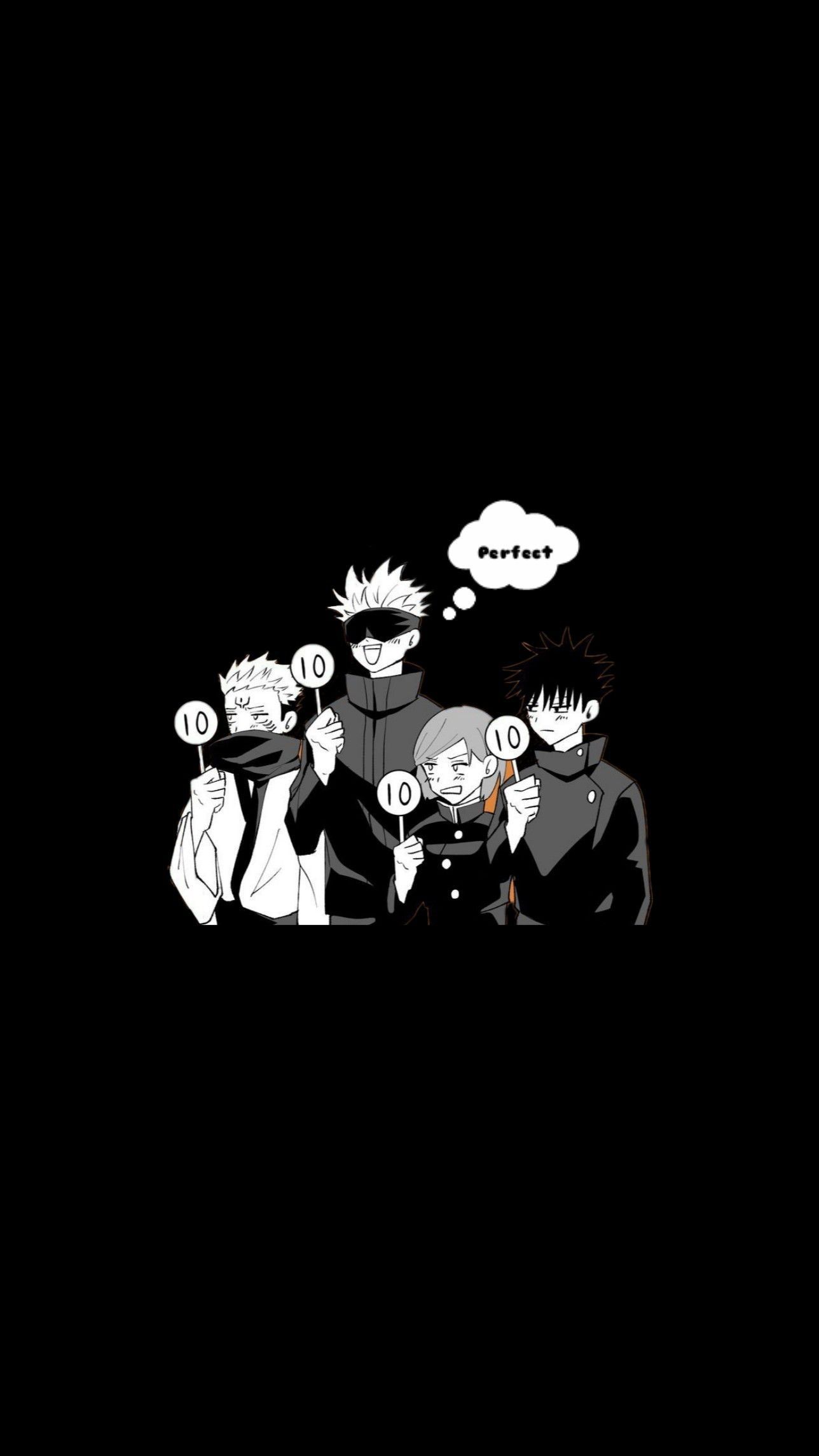 1288x2289 Aesthetic Anime Jujutsu Kaisen Wallpaper Download