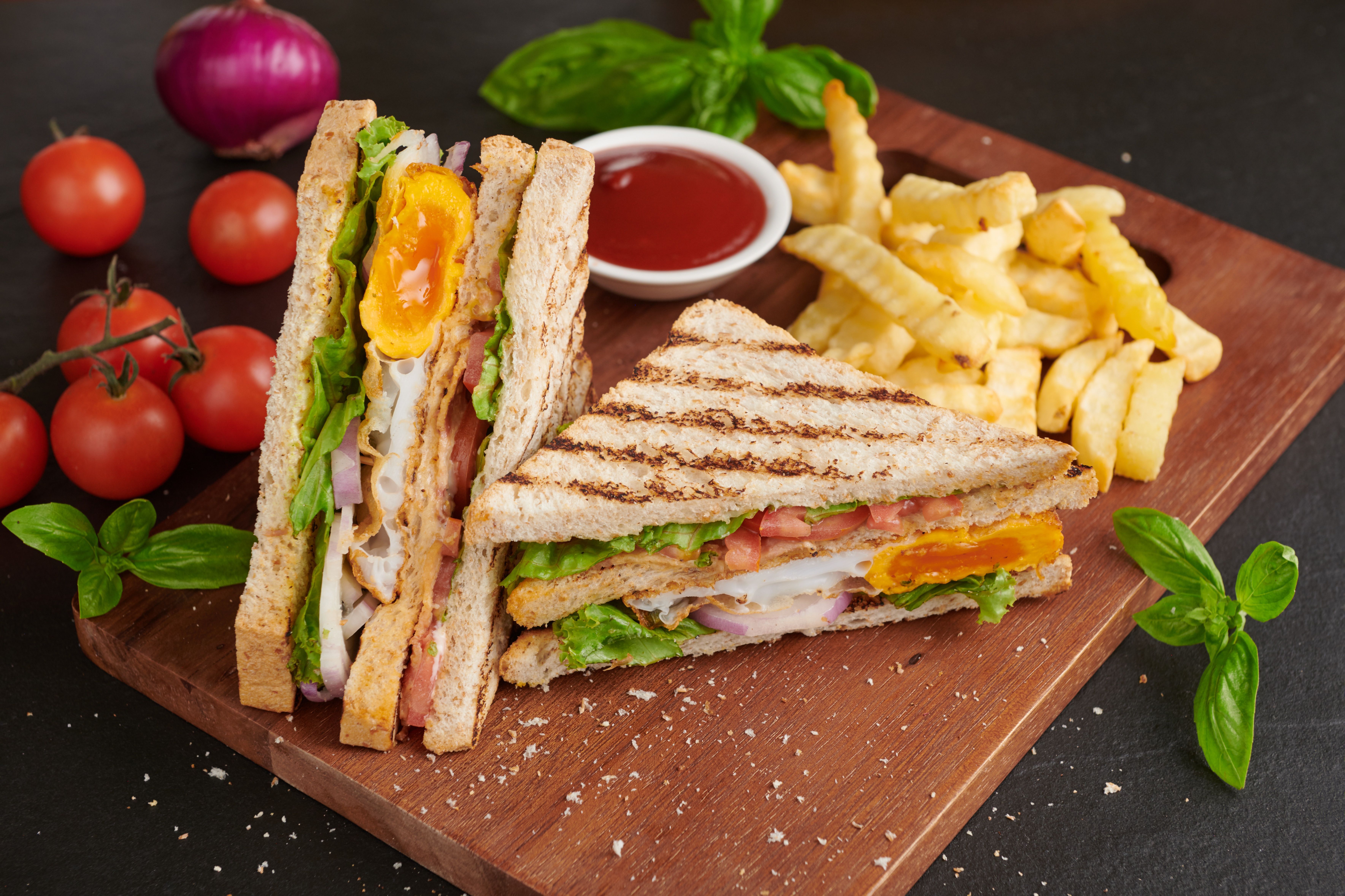 7074x4716 Food Sandwich 4k Ultra HD Wallpaper