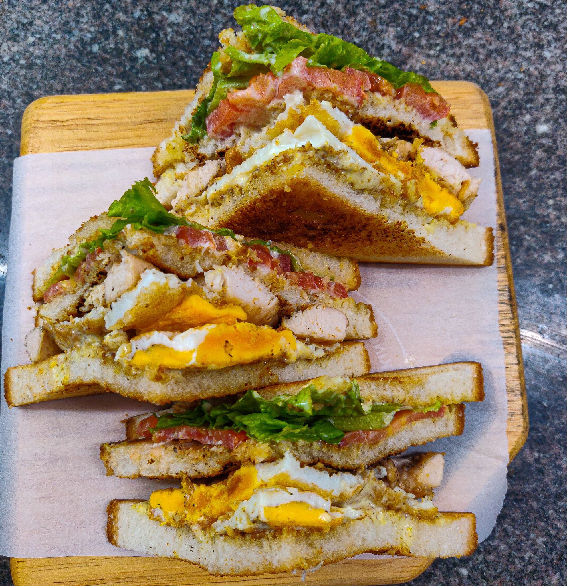 1982x2048 Chicken Club Sandwich for the regular homecook
