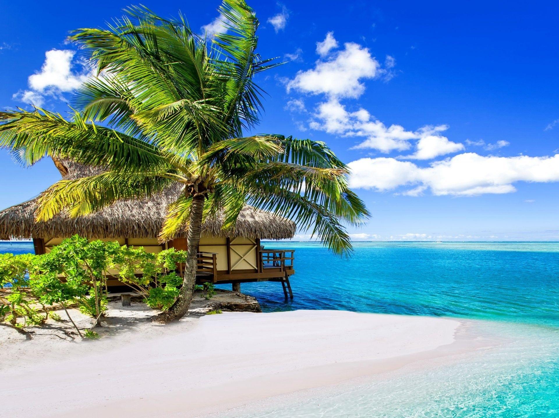 1920x1436 Paradise Beach Wallpaper