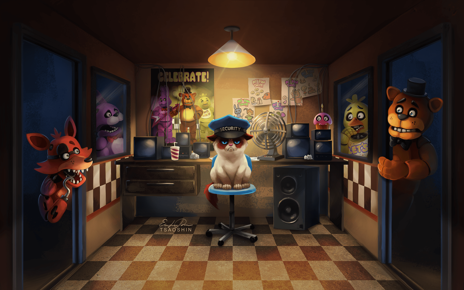 1920x1200 Freddy (Five Nights at Freddy's) HD Wallpaper and Background