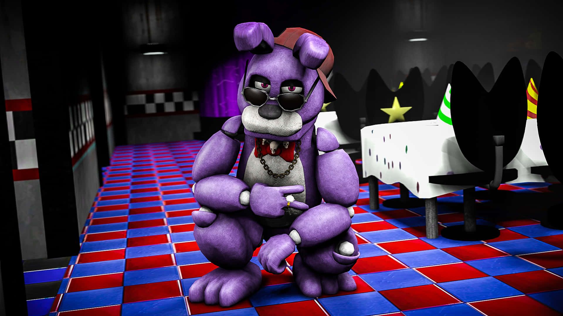 1920x1080 Download Funny Fnaf Bonnie Peace Sign Picture