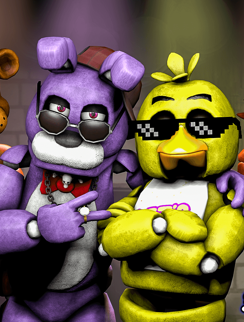 820x1080 Background Fnaf Wallpaper