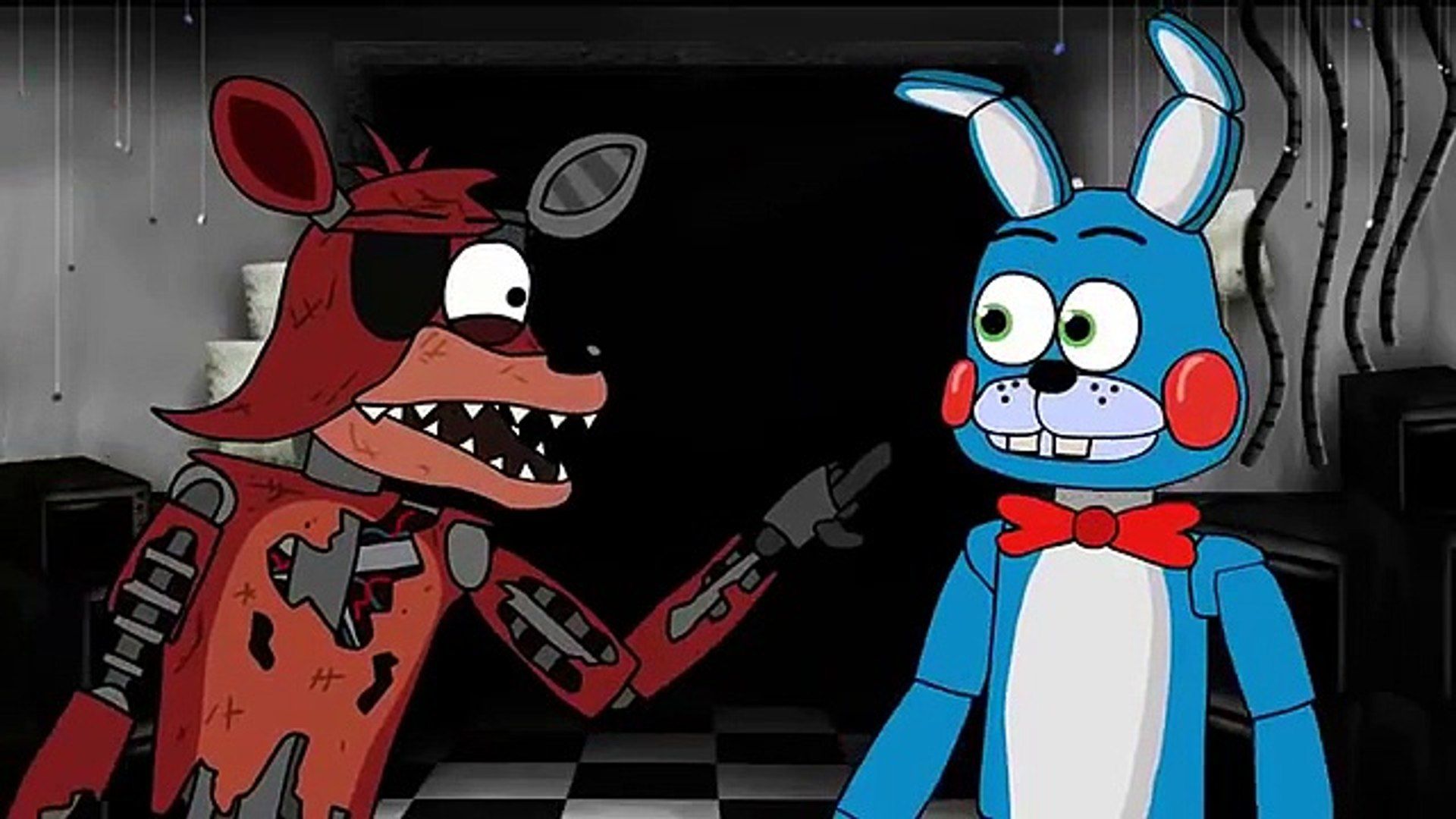 1920x1080 89M Top Five Night at Freddy 3 ANIMATION FNAF funny moments Best FNAF Film