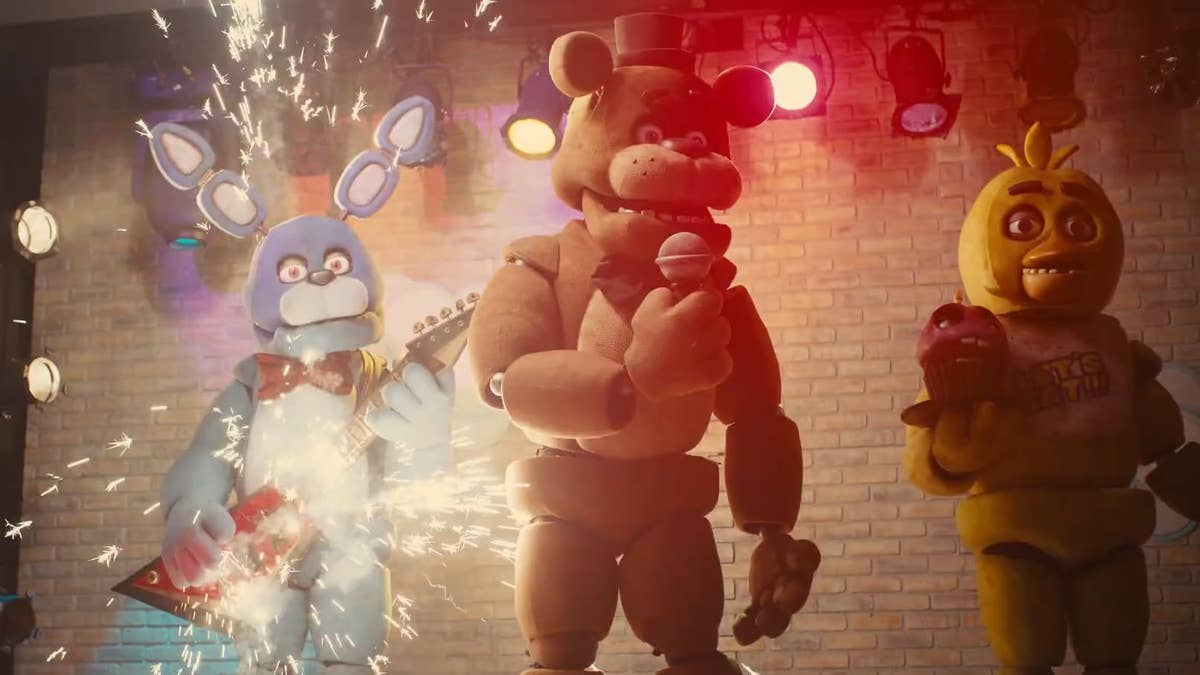 1200x675 No, there wasn't a fist fight at the Five Nights at Freddy's movie