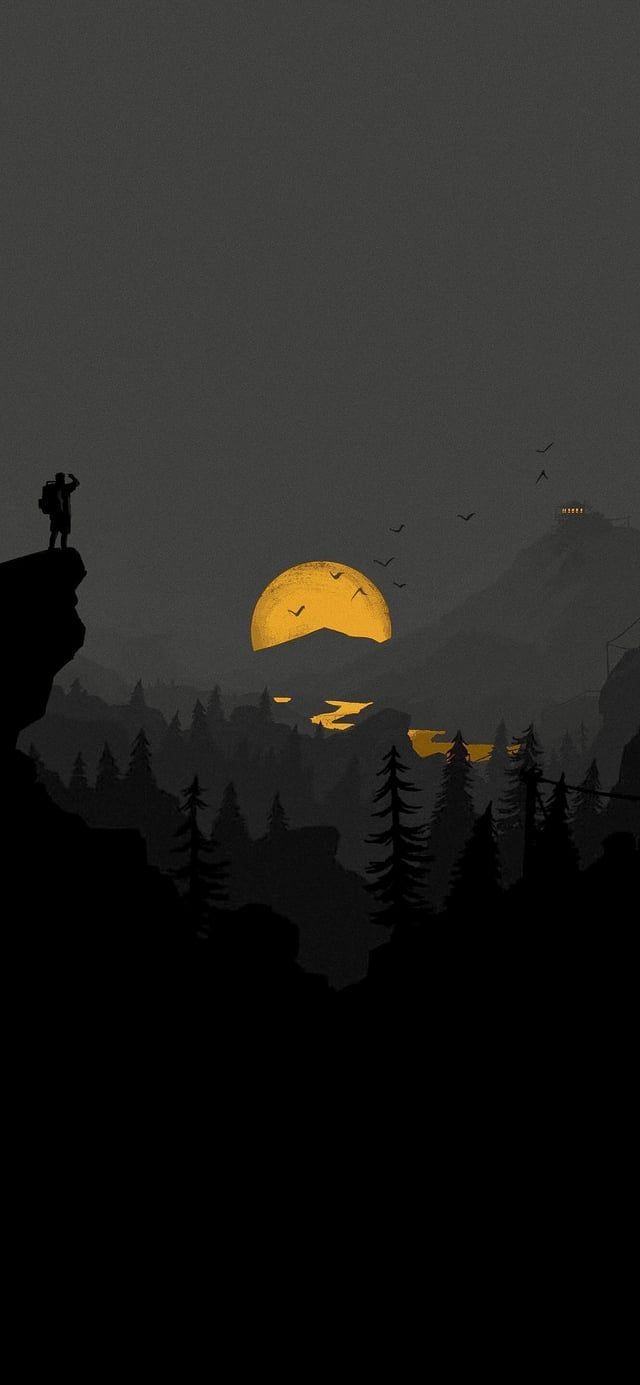 640x1385 Climb the peak to see the sunrise wallpaper