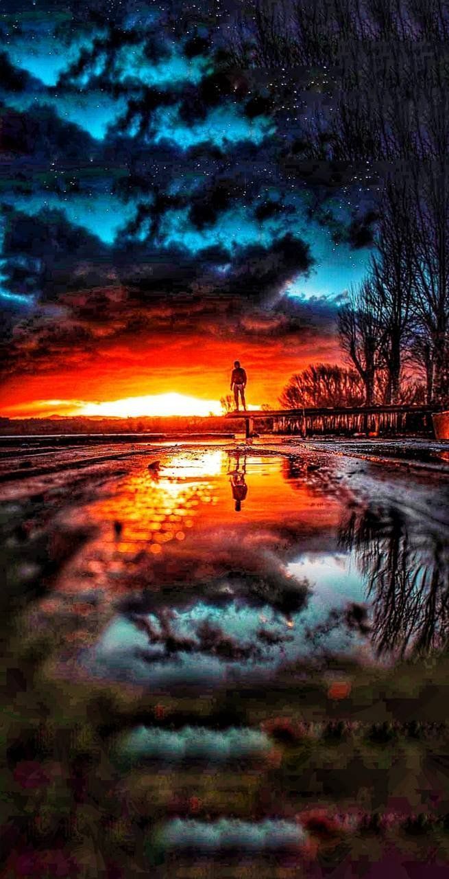 655x1280 Aesthetic Sunrise Wallpaper Download