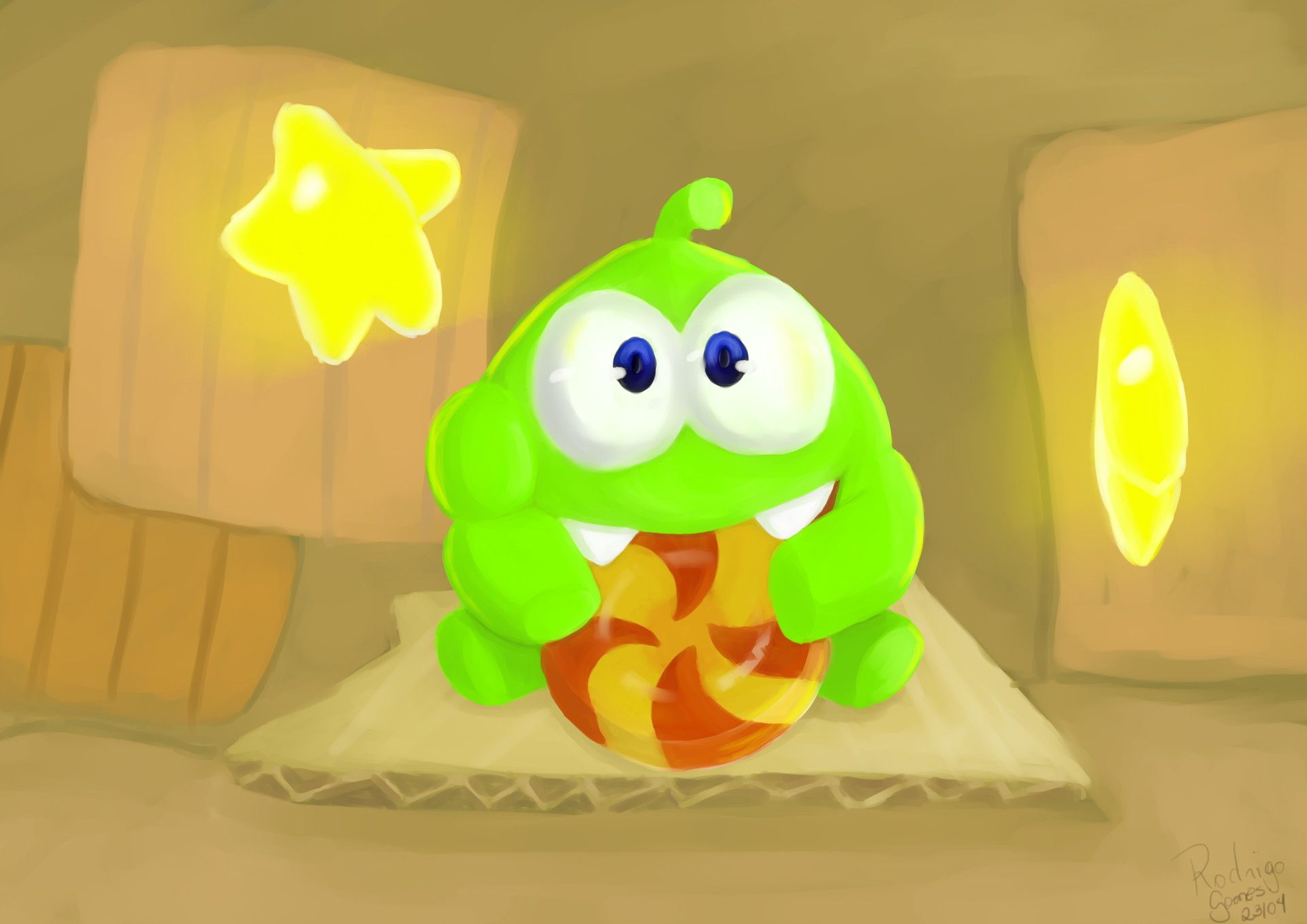 1920x1358 Om nom cute