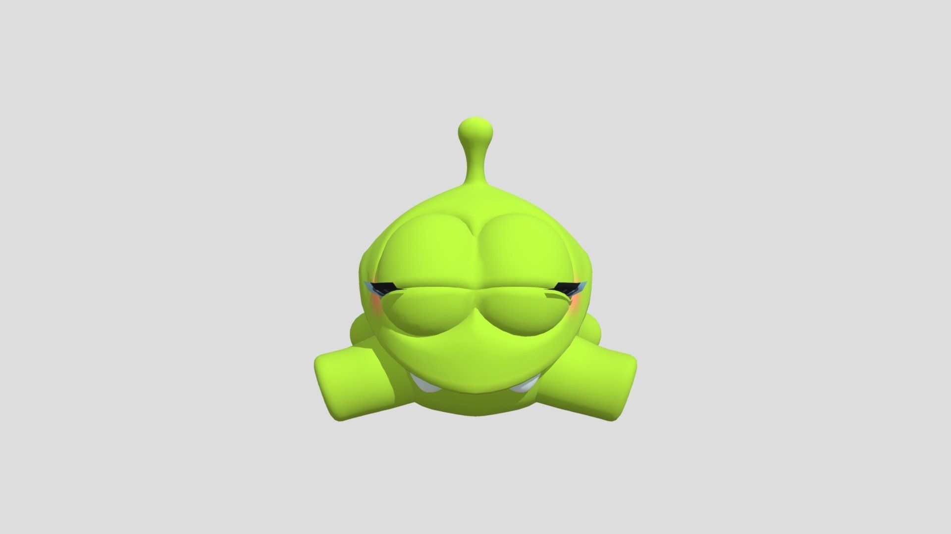 1920x1080 Mobile Om Nom Nelle Free 3D model by Rabbid2001 [92c0543]