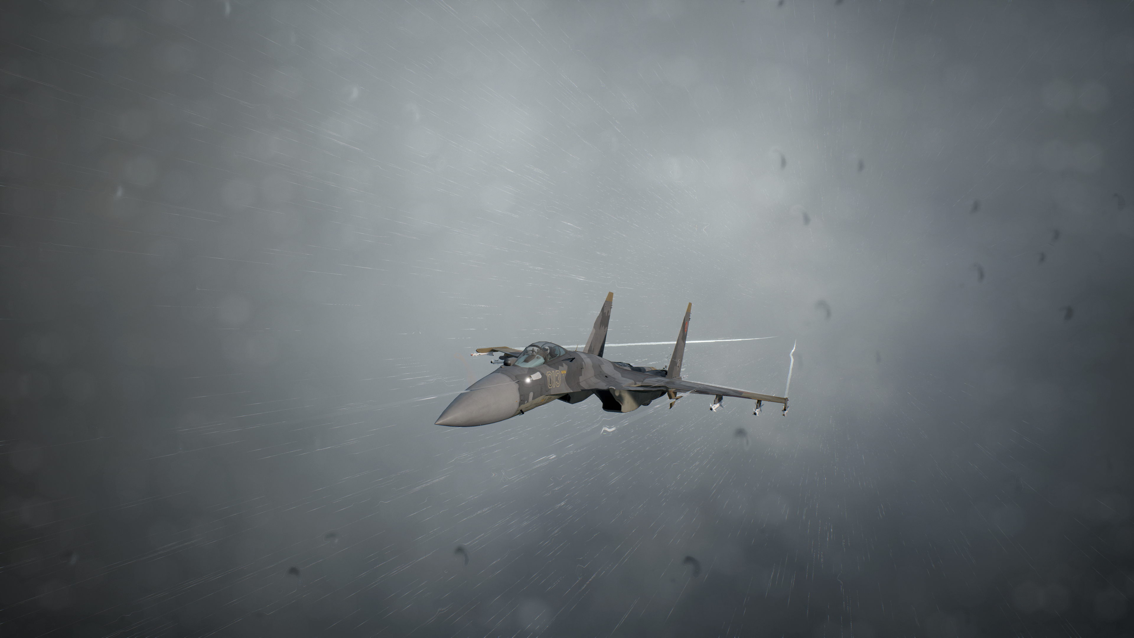 3840x2160 Sukhoi Su 37 Terminator HD Wallpaper