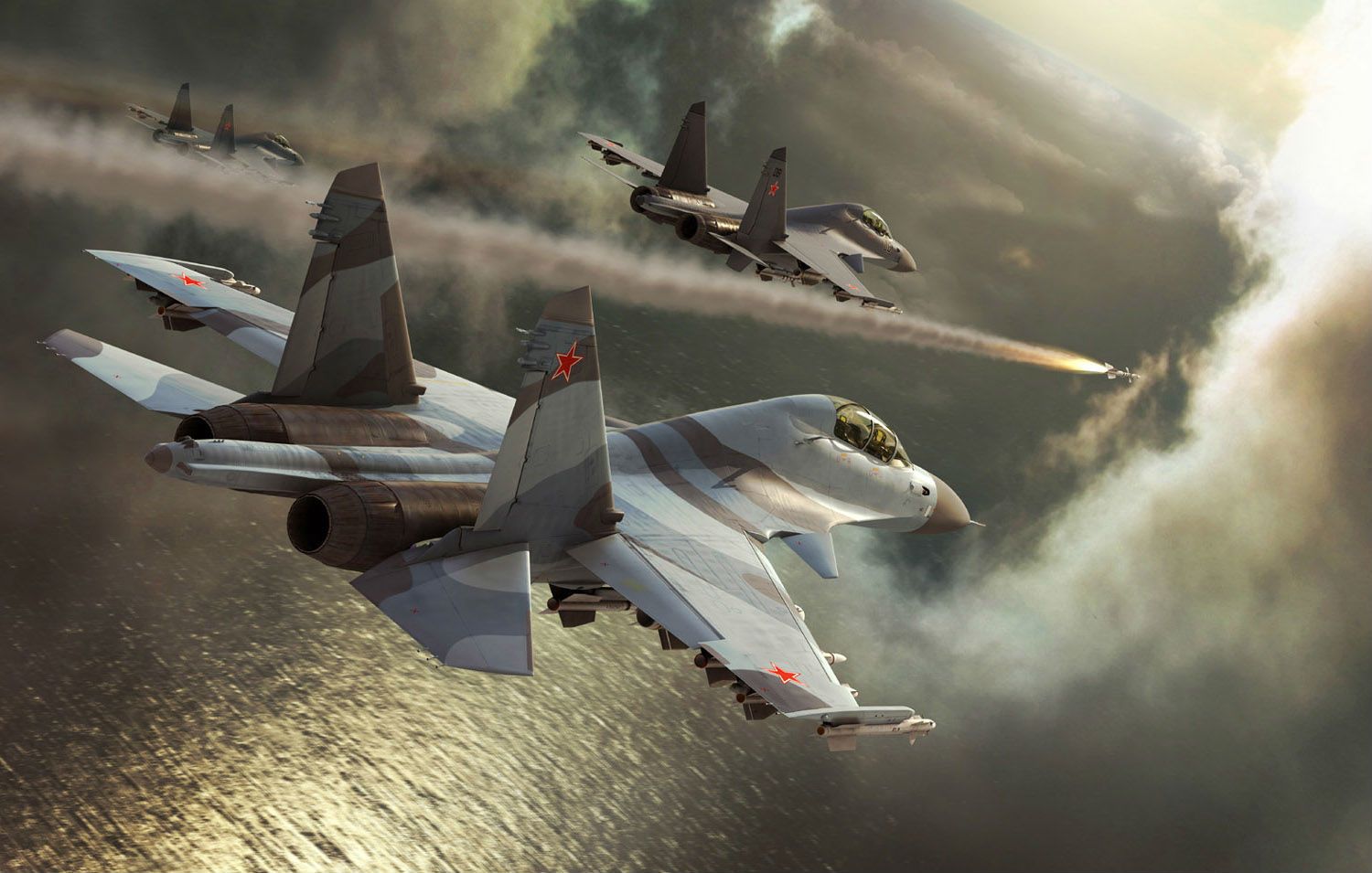 1500x955 Sukhoi Su 30 Supermaneuverable Jet Fighter