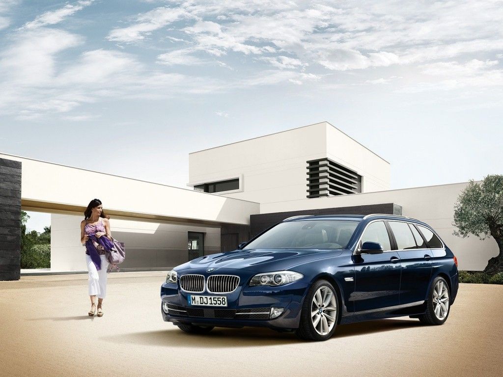 1024x768 Offizielle Wallpaper zum BMW 5er Touring F11 & Vergleich mit dem F10
