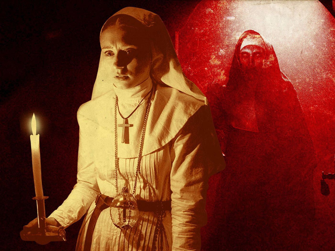 1400x1050 Download The Nun 2018 Film Wallpaper