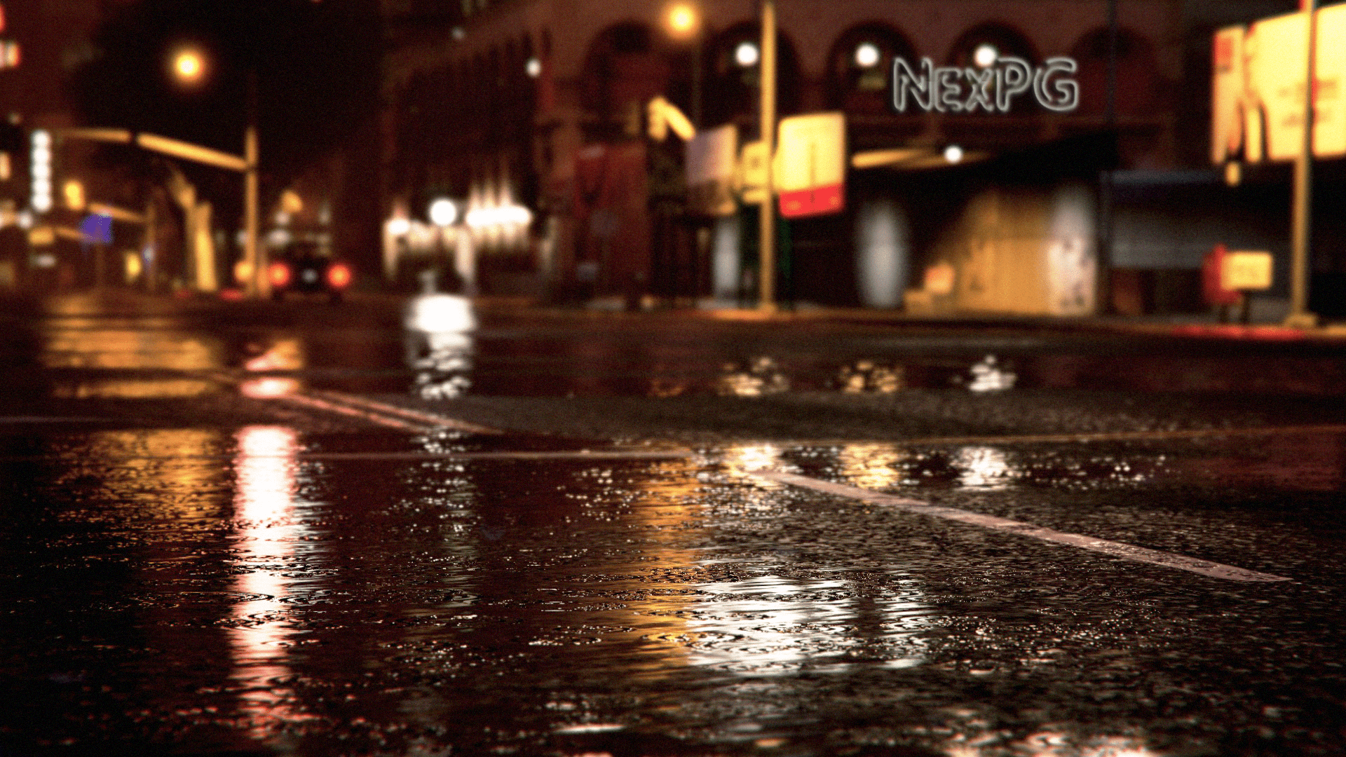 1920x1080 Wallpaper GTA 5 Night city [1920×1080]