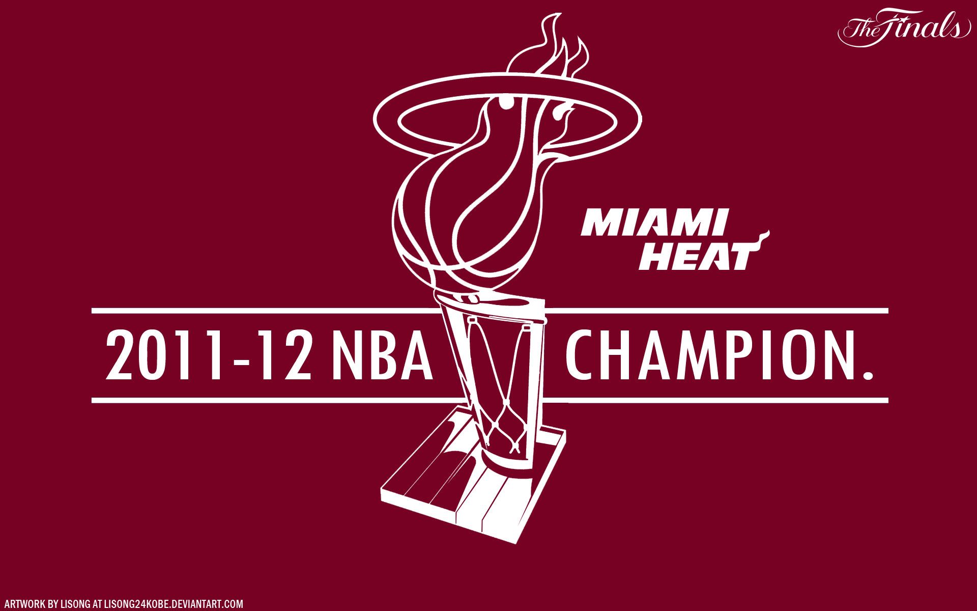 1920x1200 Miami Heat 2012 NBA Champions 1920×1200 Vector Wallpaper. Basketball Wallpaper at