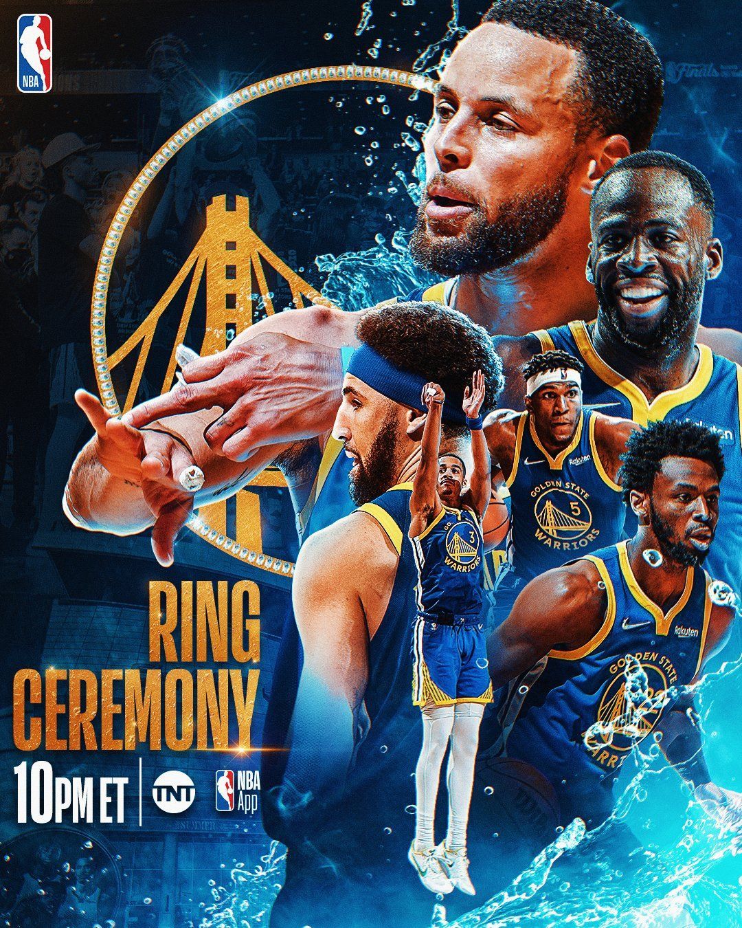 1080x1350 NBA On X: The Celebrate Their 2022 NBA Title By Receiving Their Rings & Raising A Championship Banner Tonight! Watch The Ceremony Live At 10pm Et In The NBA App, Followed By