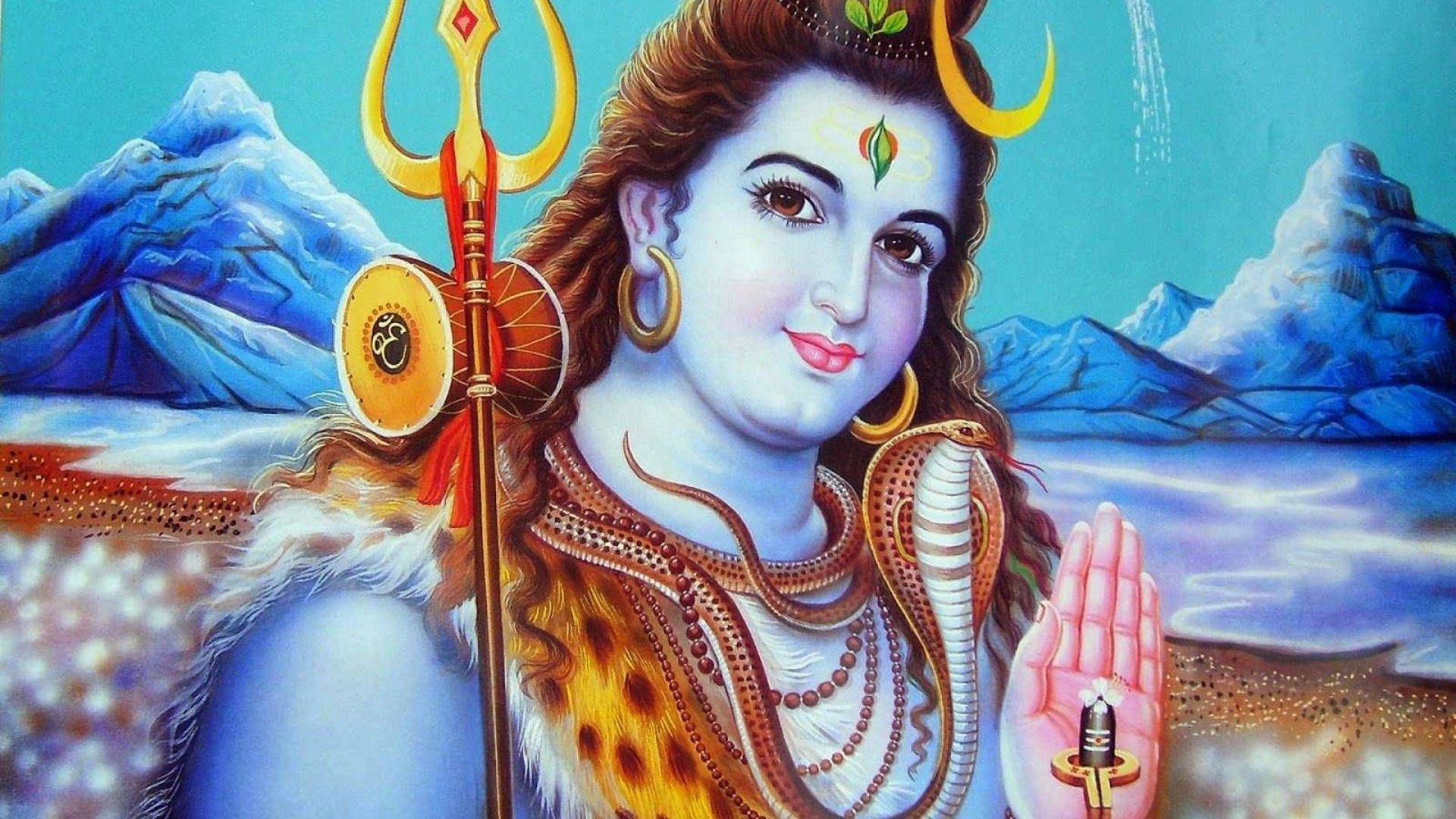 1920x1080 Download Bholenath HD Deity Wallpaper