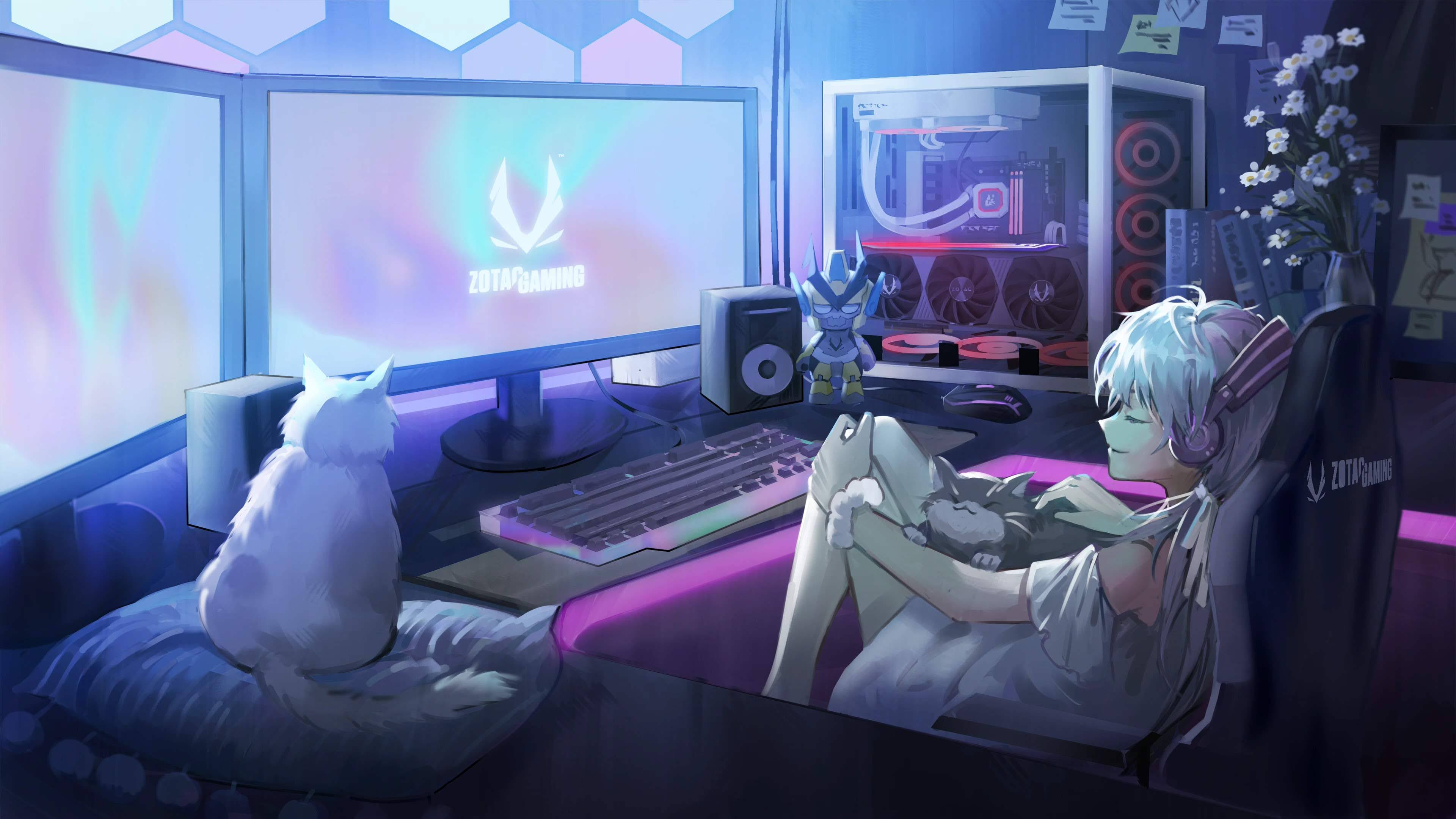 Lofi Gaming Wallpapers - Top Free Lofi Gaming Backgrounds - WallpaperAccess