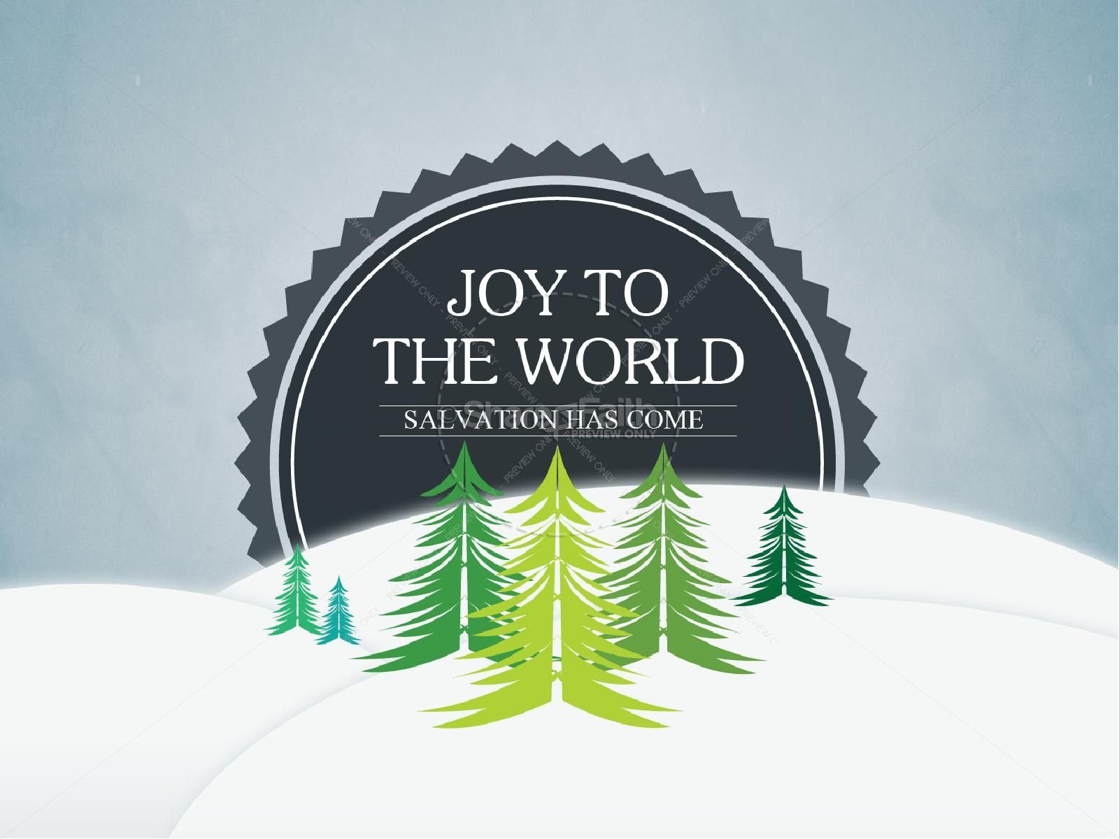 1600x1200 ShareFaith Media Joy to the World Christmas PowerPoint Sermon