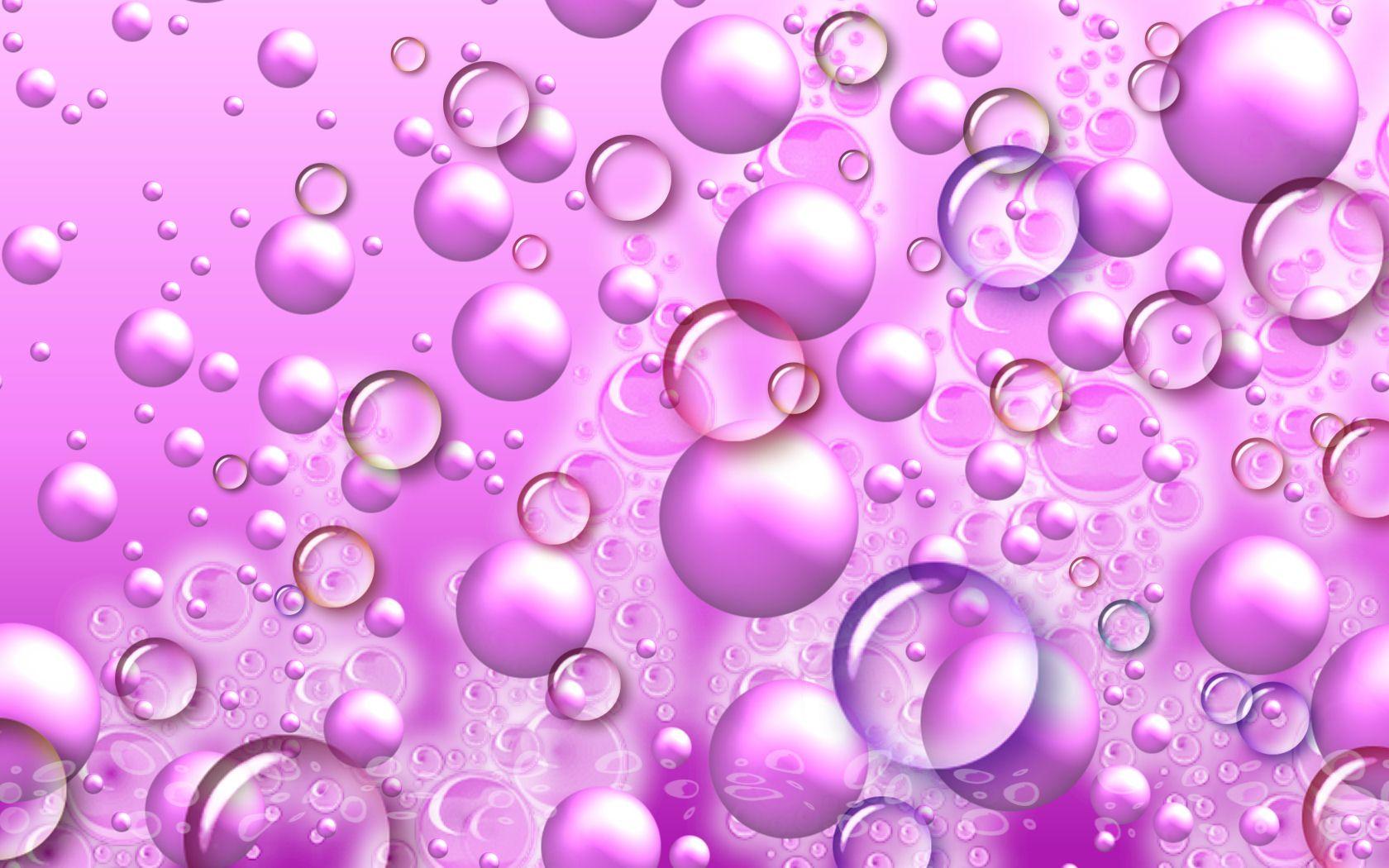 1680x1050 Free download Pink Bubbles Wallpaper 11397 1680x1050 uMadcom