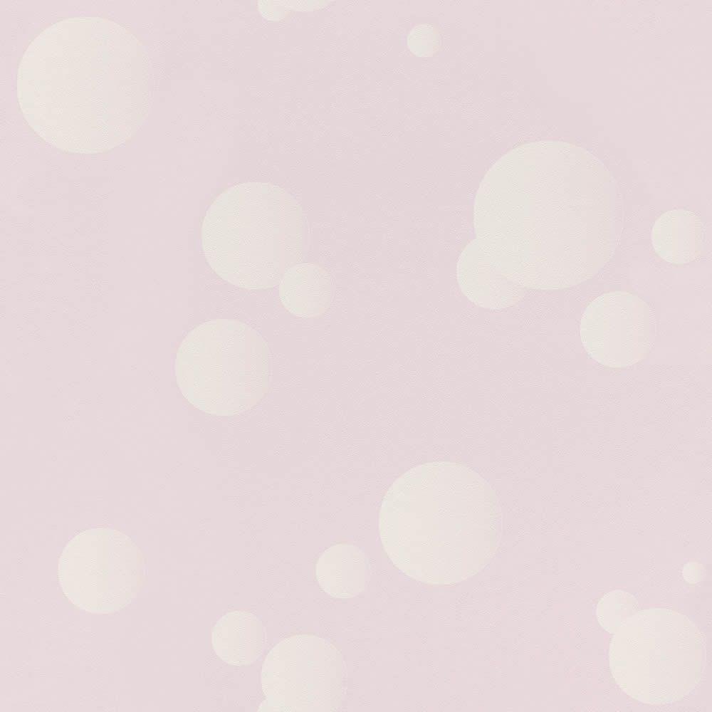 1000x1000 Rasch Pummeleinhorn 7 212204 Pink Bubbles Paper Wallpaper