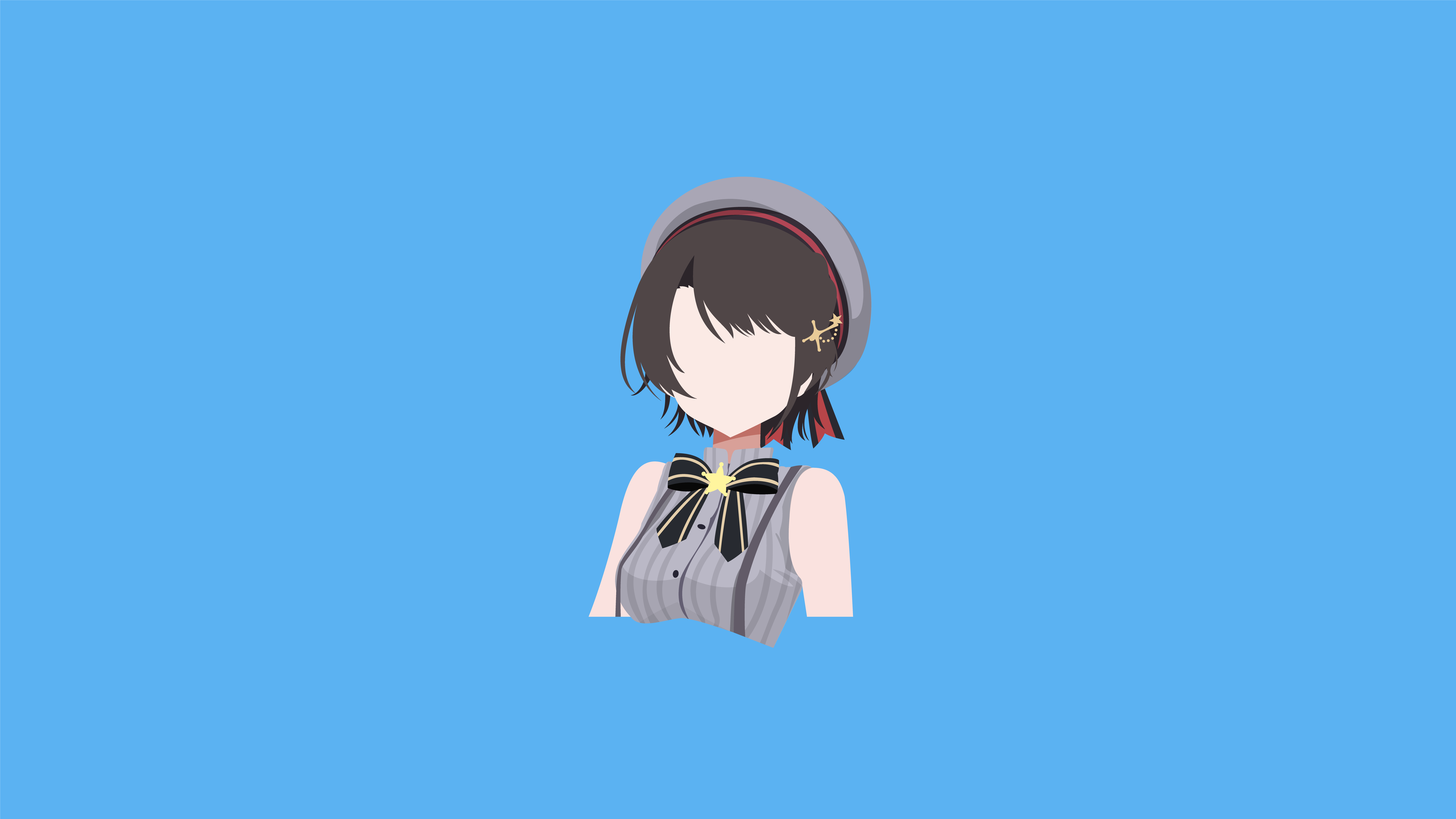 8001x4501 Oozora Subaru minimalist art by me! I hope you like it!