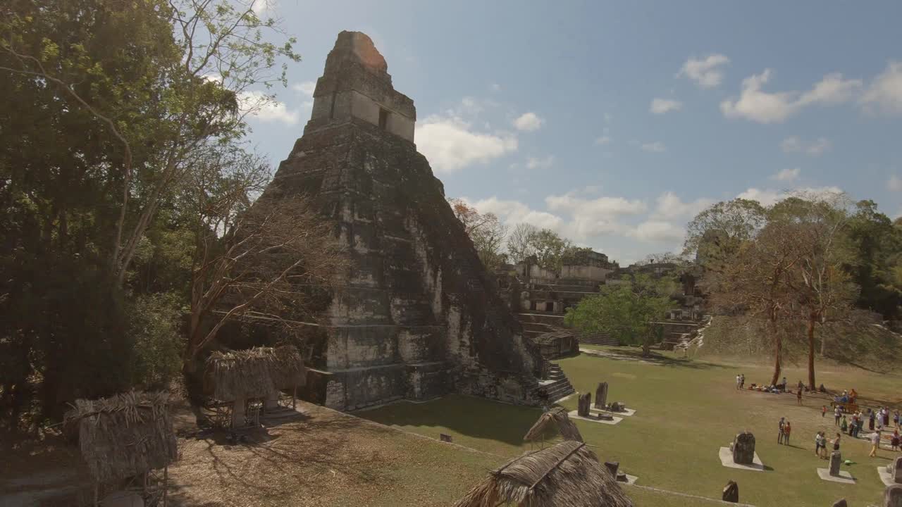 1280x720 Premium stock video ruins at tikal in guatemala