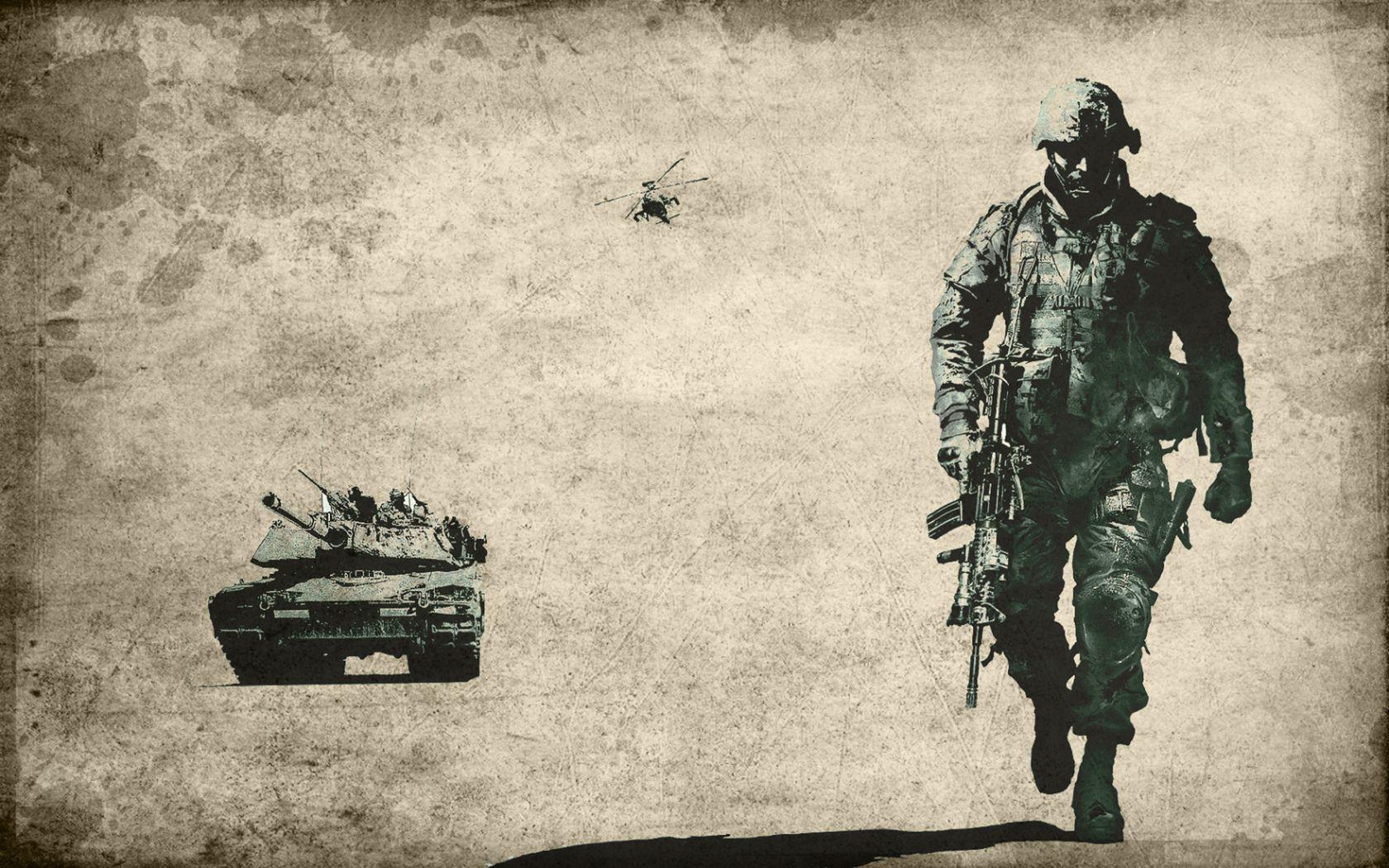 1680x1050 Download wallpaper: wallpaper for desktop, american soldier