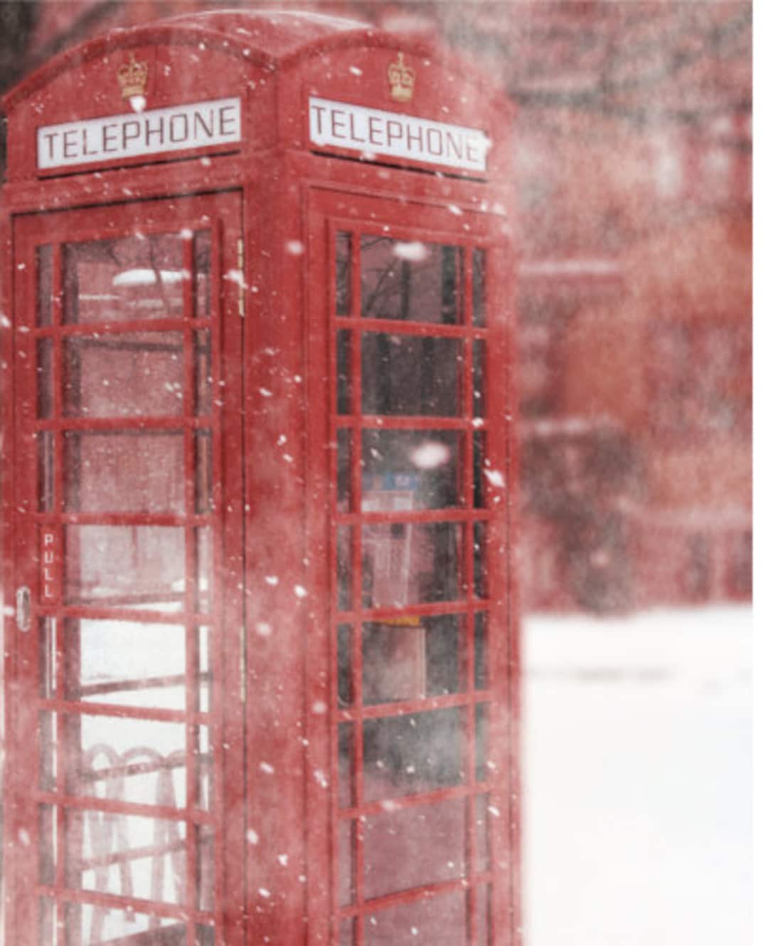 1080x1329 Travel Photography Red Telephone Booth British Telephone Booth