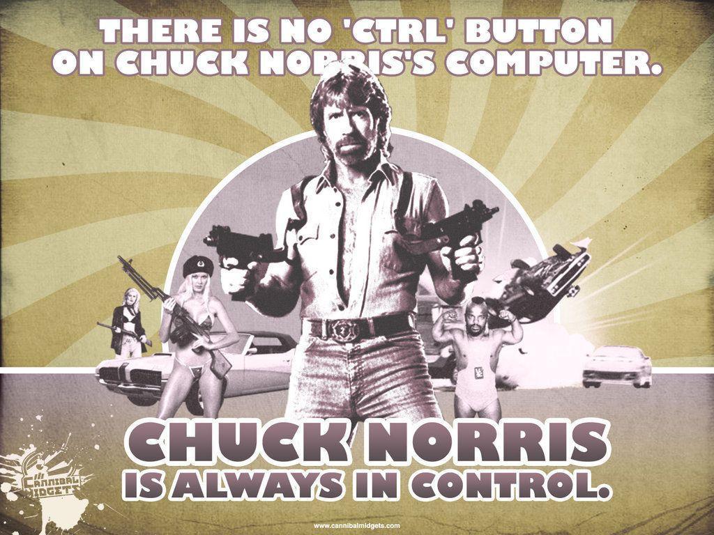 1024x768 Chuck Norris Wallpaper