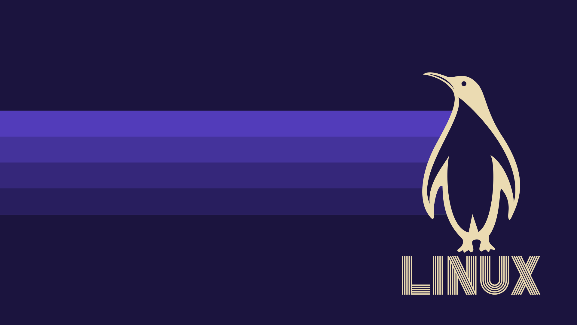 1920x1080 Penguin Linux Wallpaper, Indigo (Edited By Me. Created By U Atlas Ark)