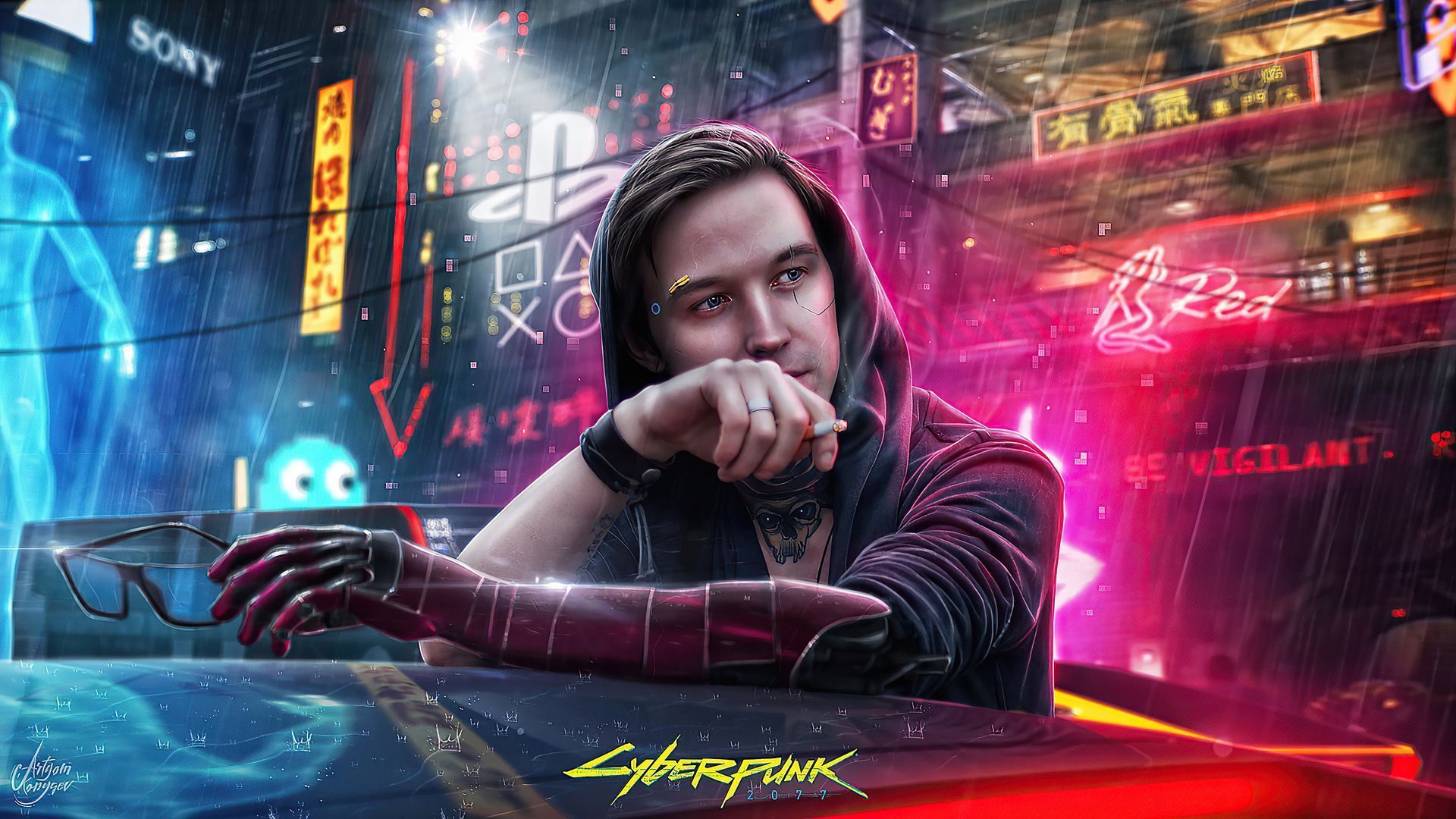1920x1080 Cyberpunk 2077 Street Boy 4k