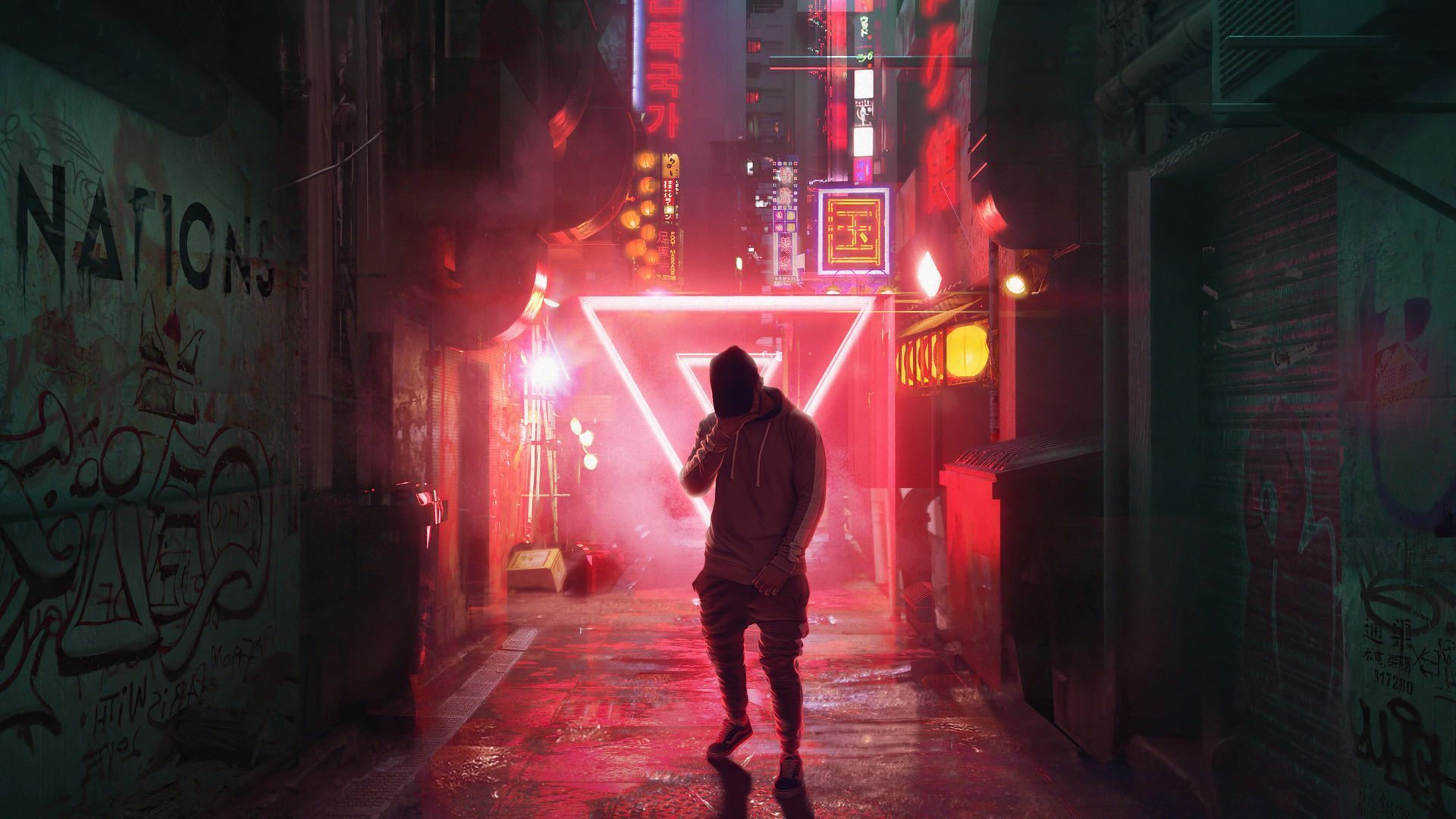 1920x1080 Alley Boy Cyberpunk 2077 HD WALLPAPER