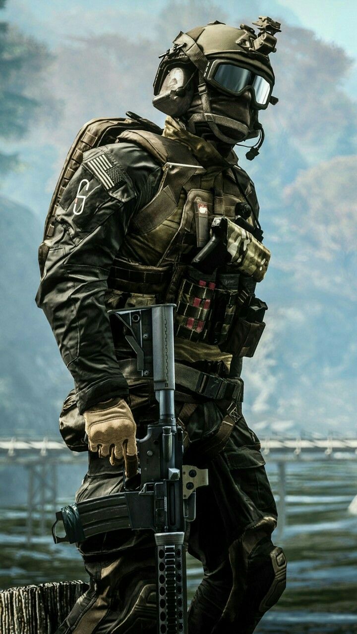720x1280 Para SF Commando Wallpaper